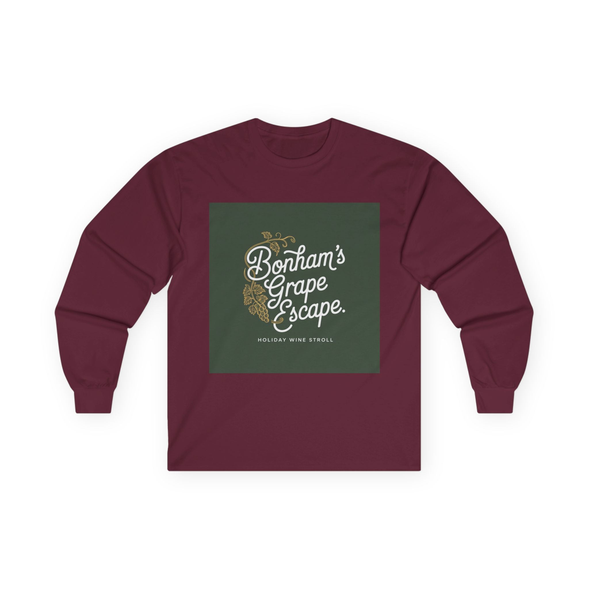 Bonham's Grape Escape Unisex Long Sleeve Tee