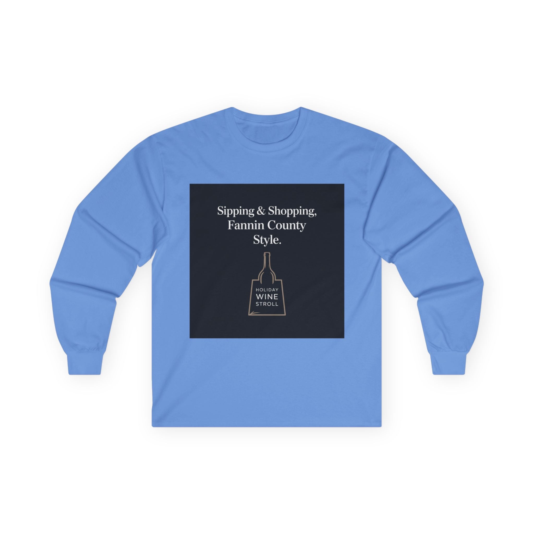 Fannin County Style Long Sleeve Tee - Perfect for Sip and Shop Days