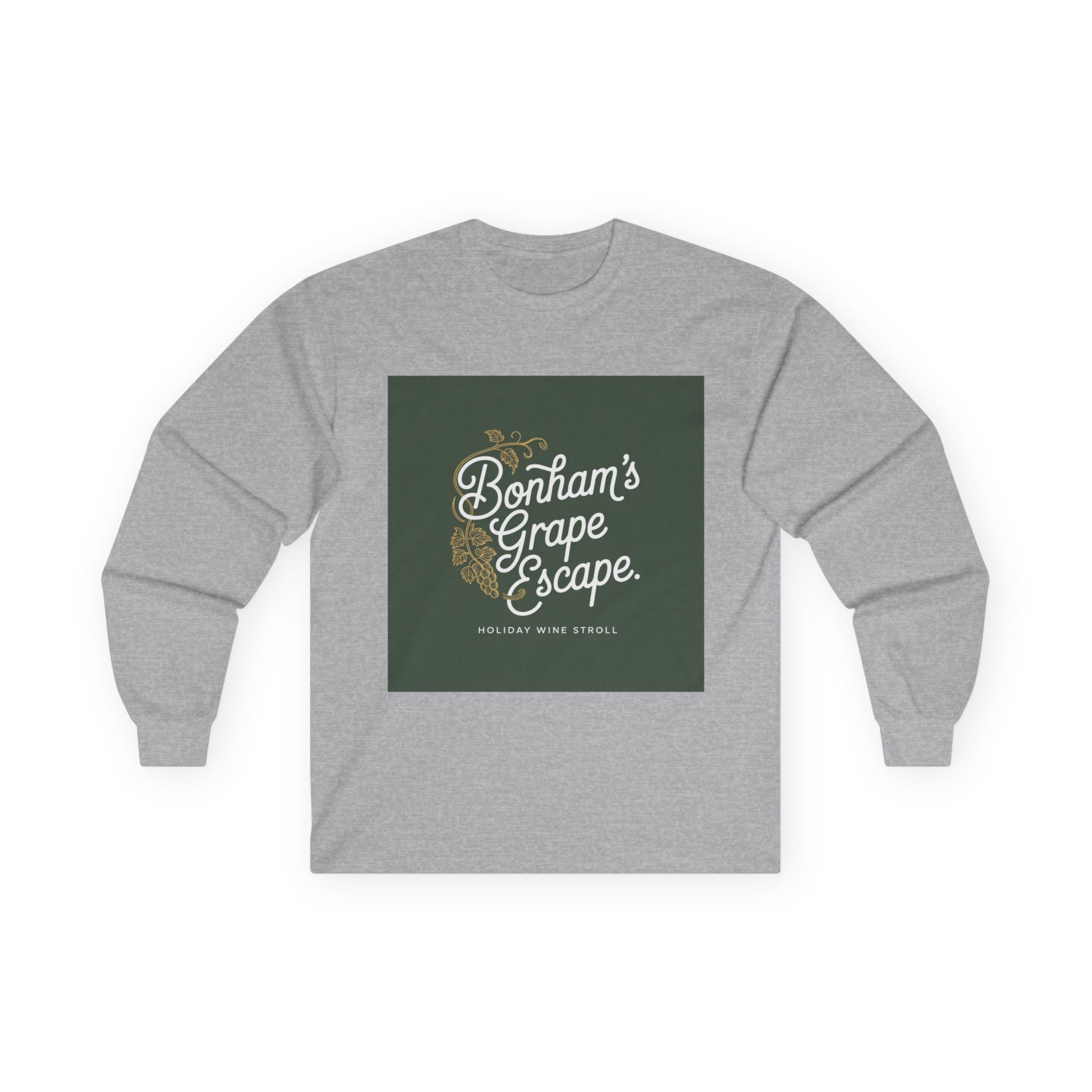 Bonham's Grape Escape Unisex Long Sleeve Tee