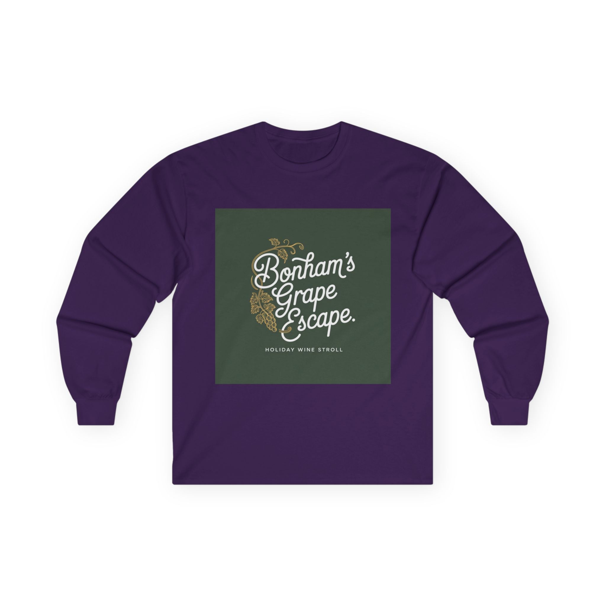 Bonham's Grape Escape Unisex Long Sleeve Tee