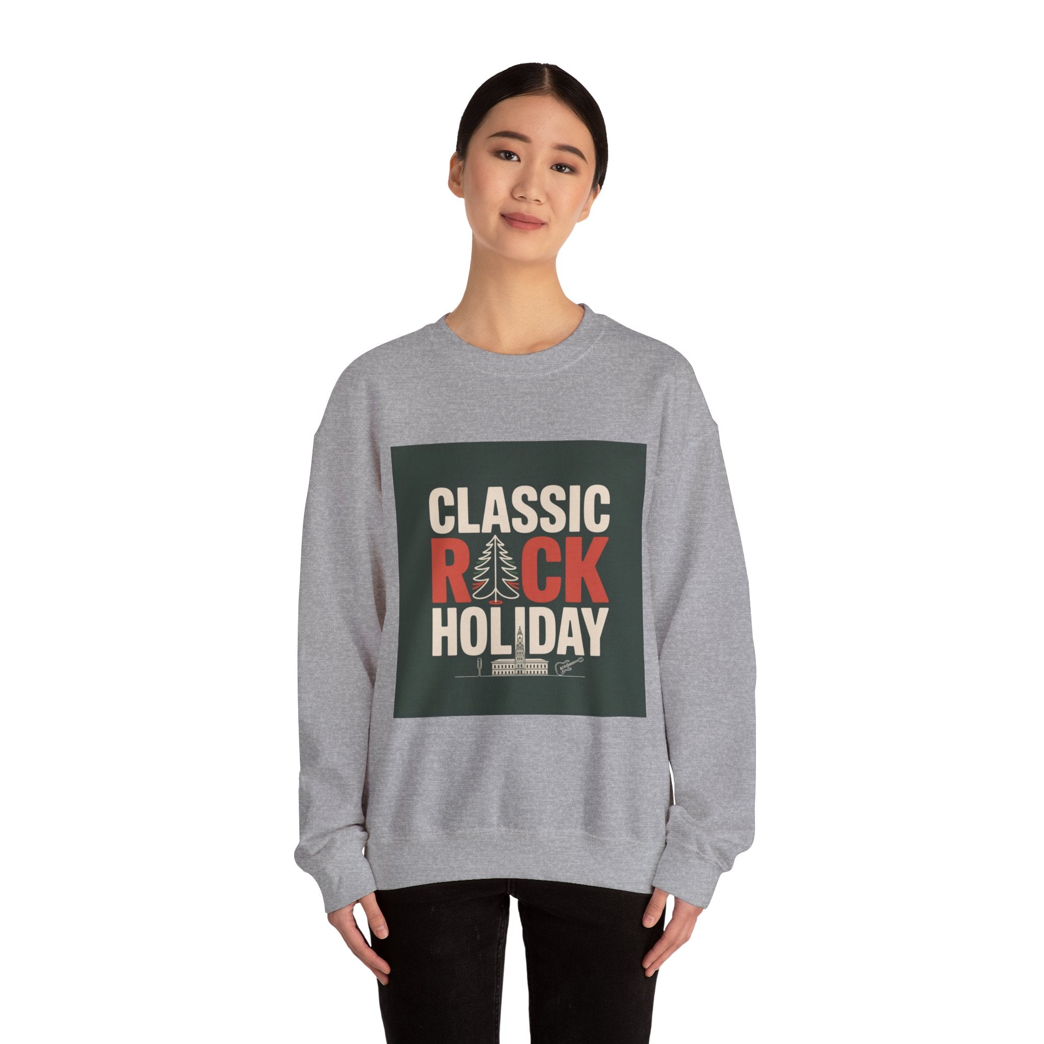 Classic Rock Holiday Unisex Crewneck Sweatshirt