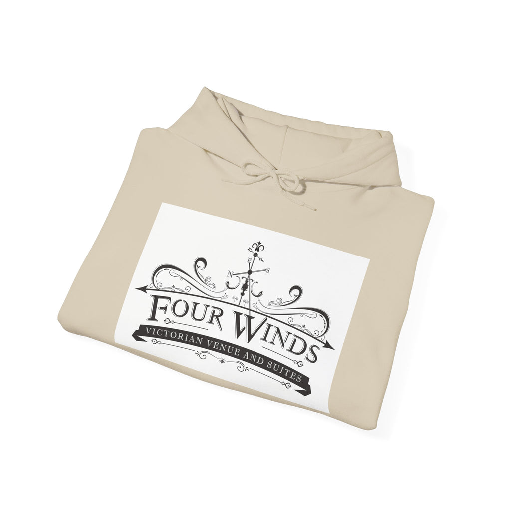 Four Winds Hooded Sweatshirt | Cozy Unisex Sweatshirt for All Seasons, Gift for Nature Lovers, Casual Wear, Travel Hoodie