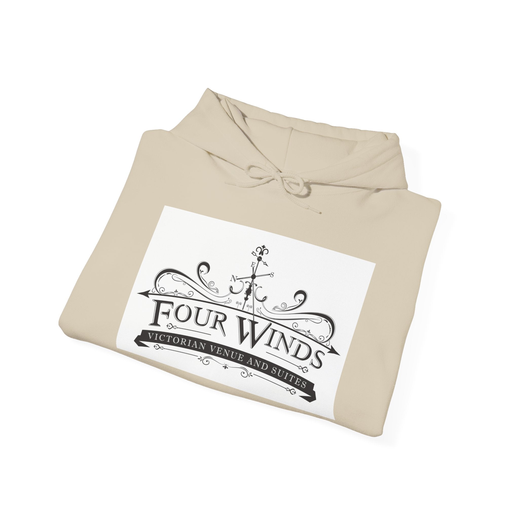 Four Winds Hooded Sweatshirt | Cozy Unisex Sweatshirt for All Seasons, Gift for Nature Lovers, Casual Wear, Travel Hoodie