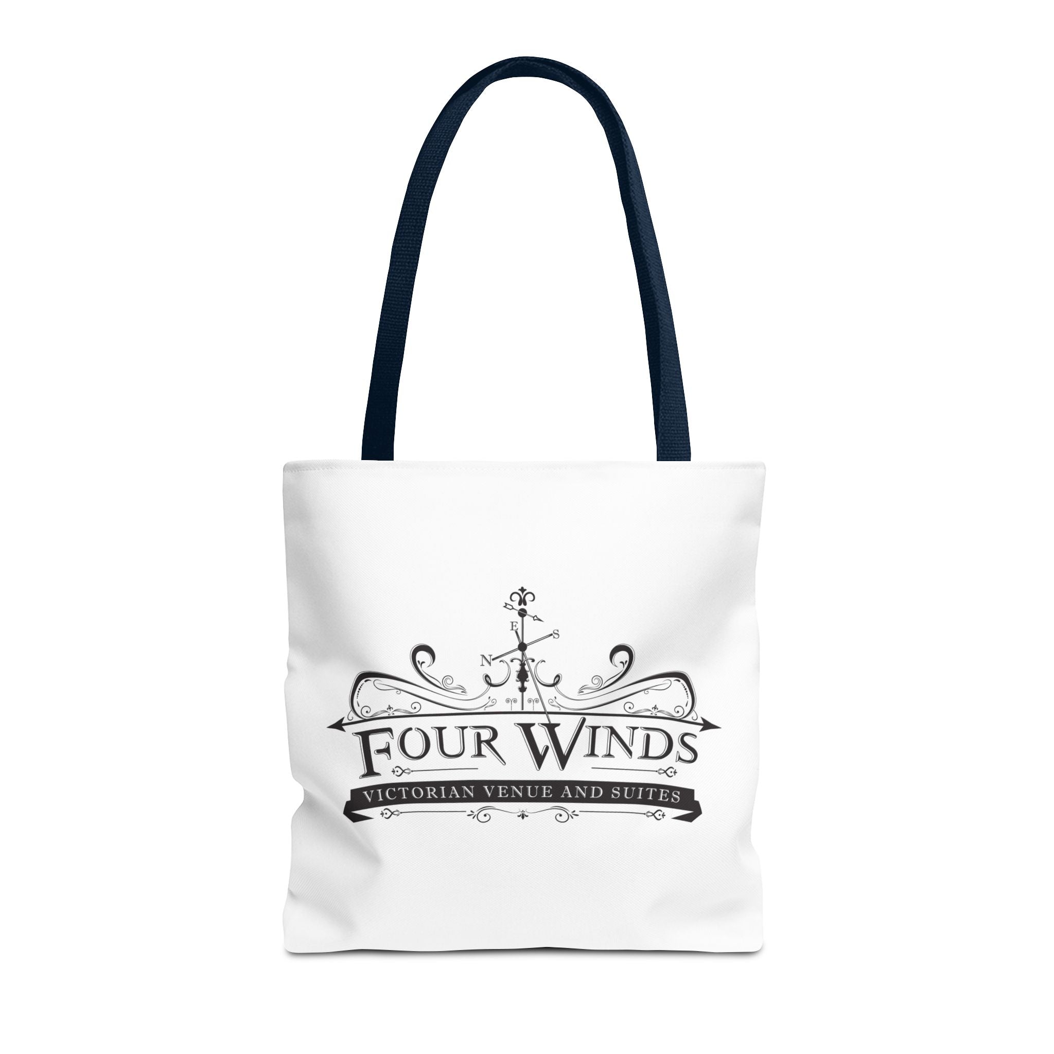 Victorian Venue Tote Bag, Stylish Eco-Friendly Tote, Four Winds Design, Perfect Gift for Events, Unique Shopping Bag, Bookstore Tote