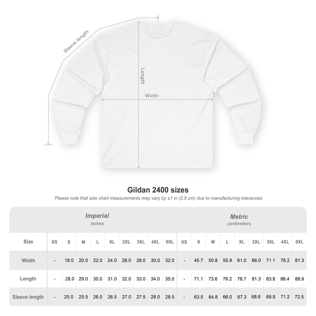 Downtown Culinary Unisex Long Sleeve Tee - Tasting My Way Through Downtown