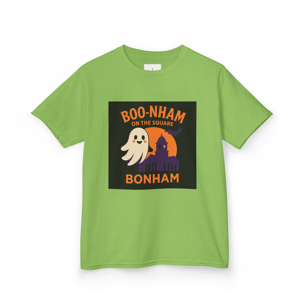 Boo-Nham Halloween Kids Tee, Fun Fall Shirt, Spooky Ghost Tee, Halloween Costume Top, Kids Halloween Apparel