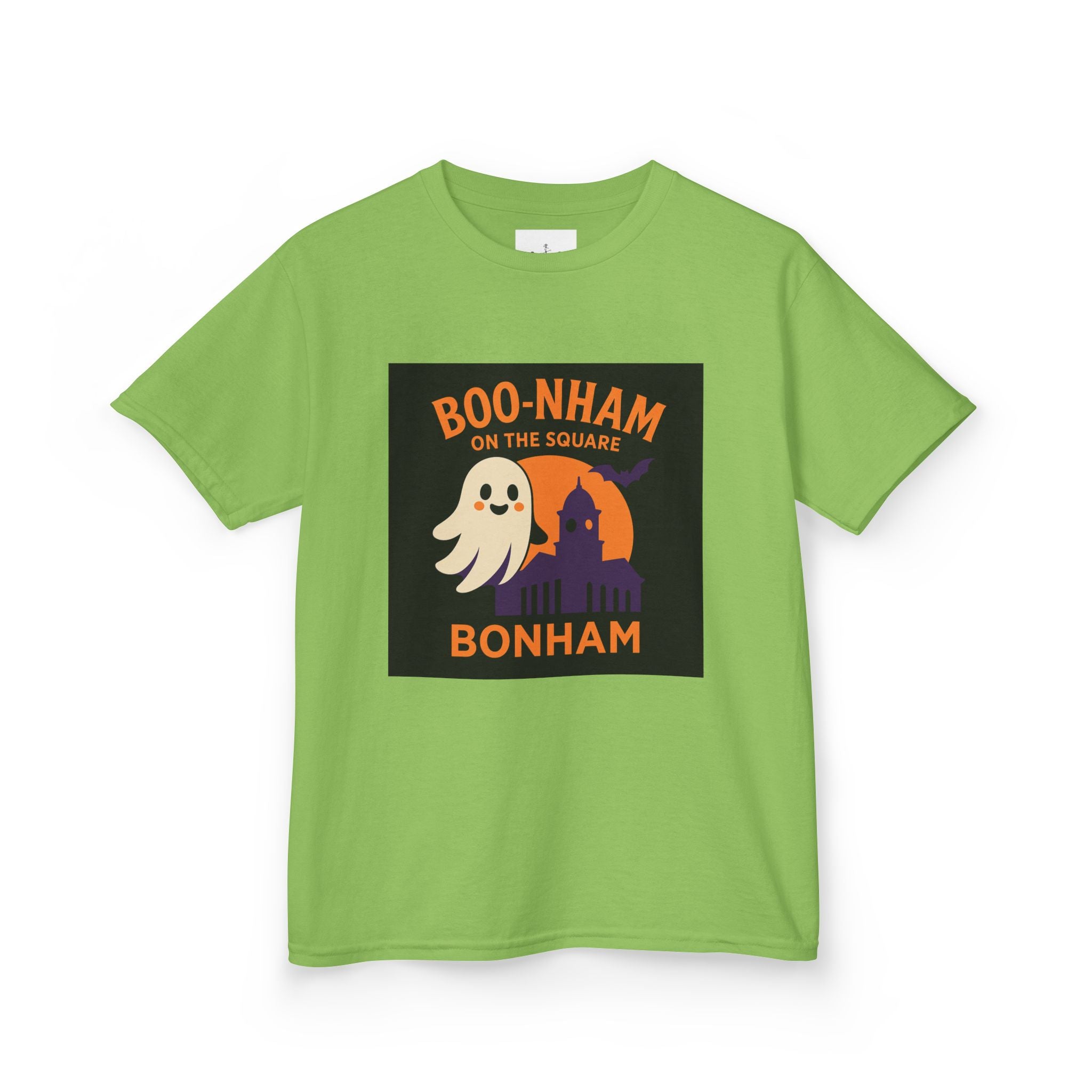 Boo-Nham Halloween Kids Tee, Fun Fall Shirt, Spooky Ghost Tee, Halloween Costume Top, Kids Halloween Apparel