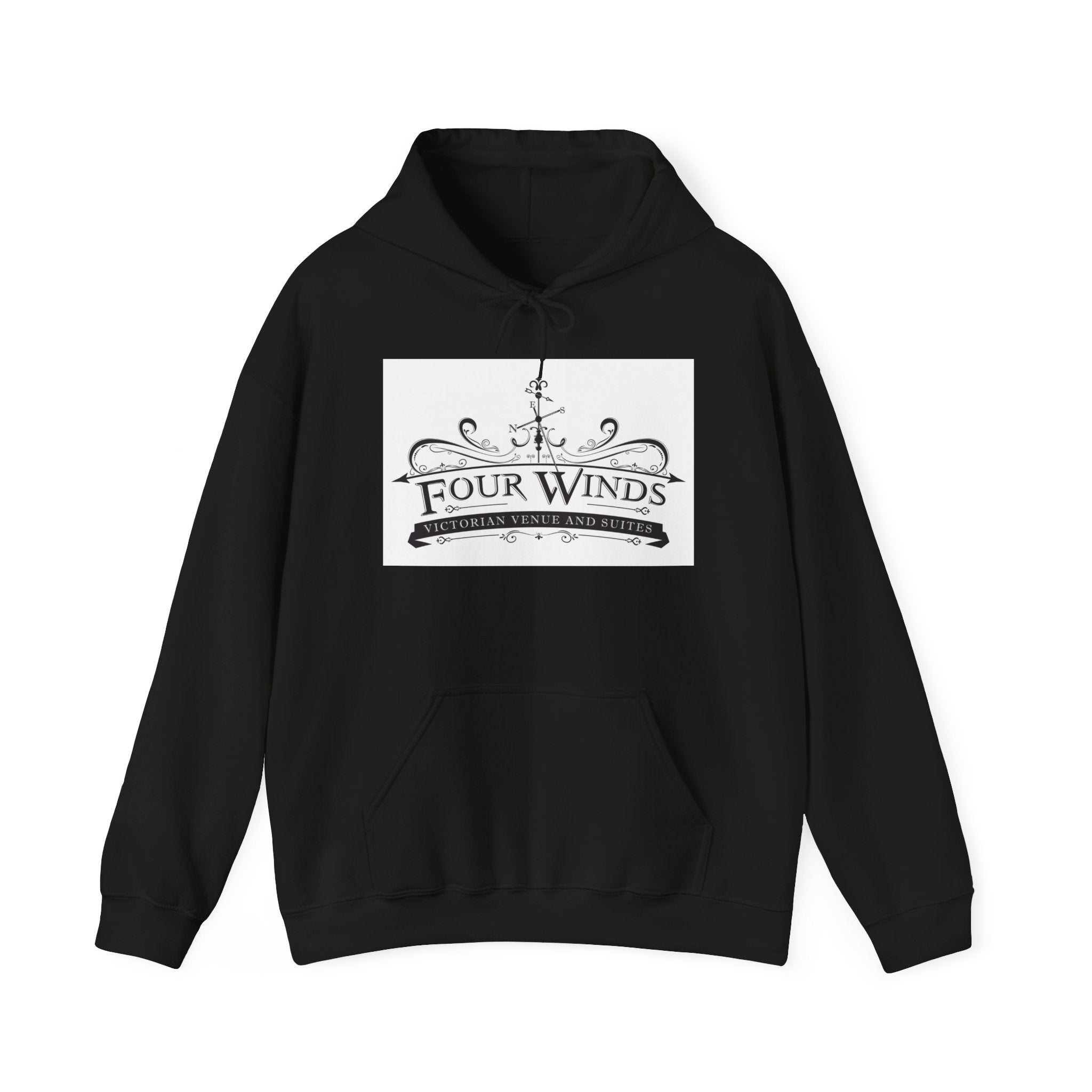 Four Winds Hooded Sweatshirt | Cozy Unisex Sweatshirt for All Seasons, Gift for Nature Lovers, Casual Wear, Travel Hoodie