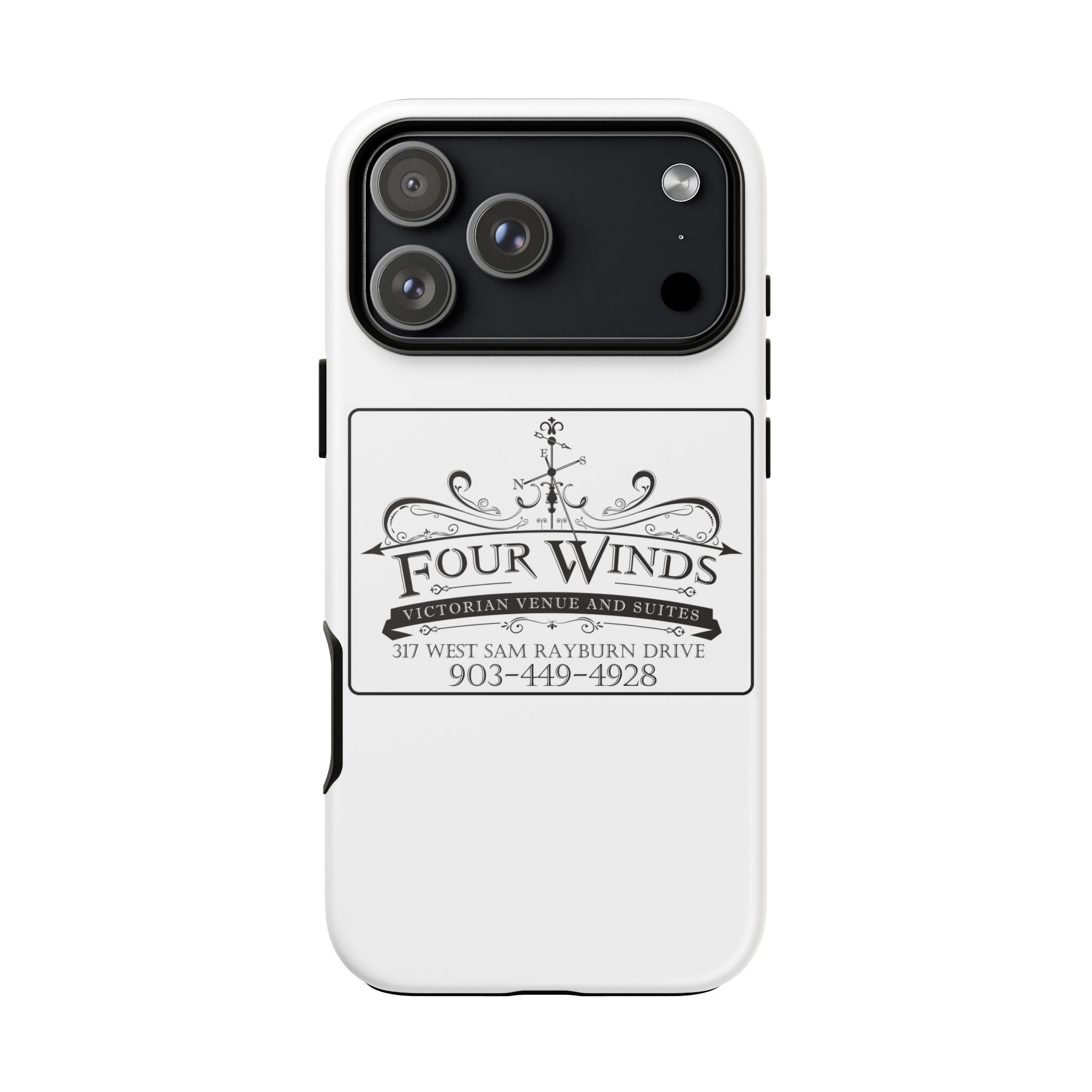 Victorian Style Phone Case with Custom Logo | Tough Cases, Custom Phone Accessory, Elegant Gift, Unique Design, Personalized Tech