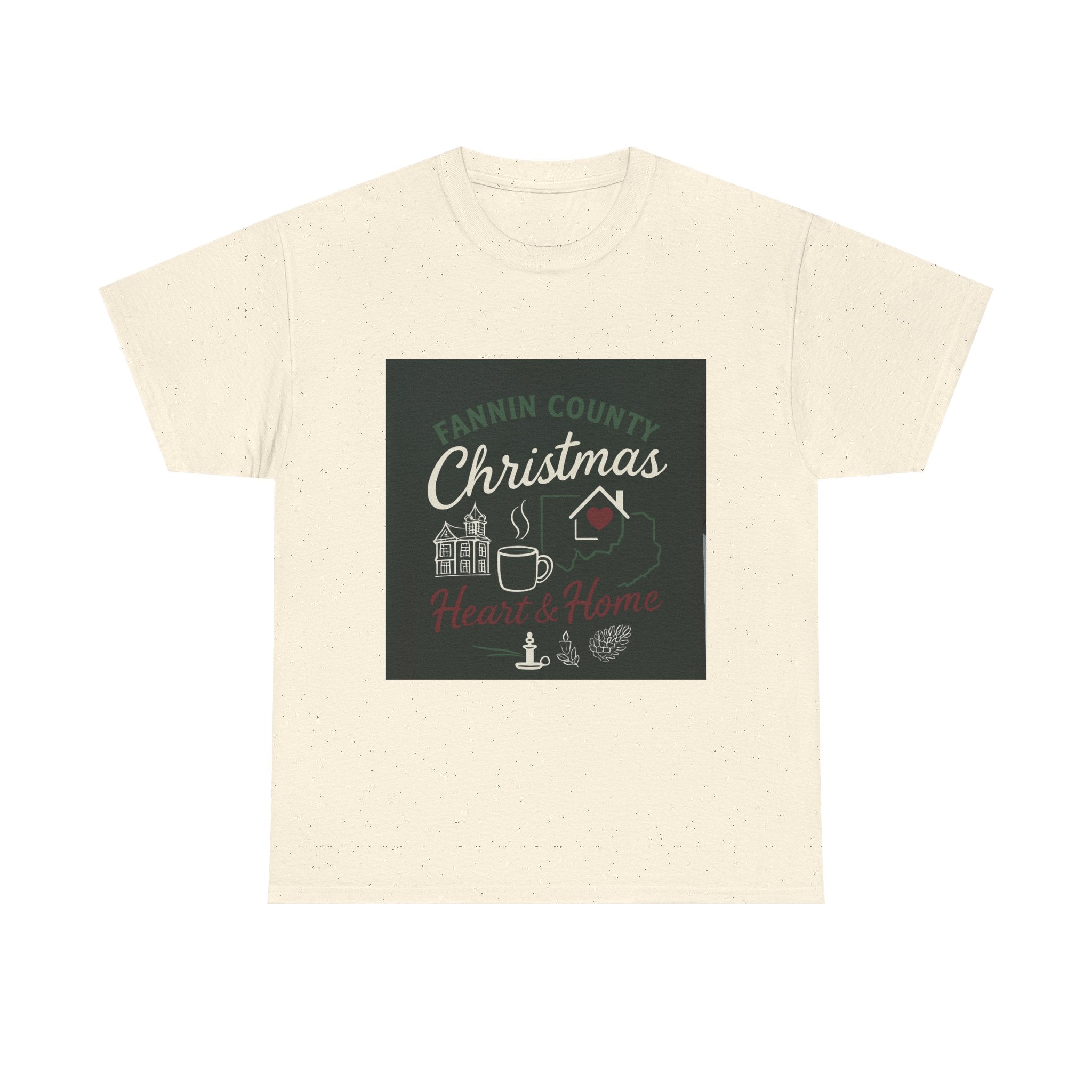 Fannin County Christmas Tee - Homely & Cozy Holiday Shirt