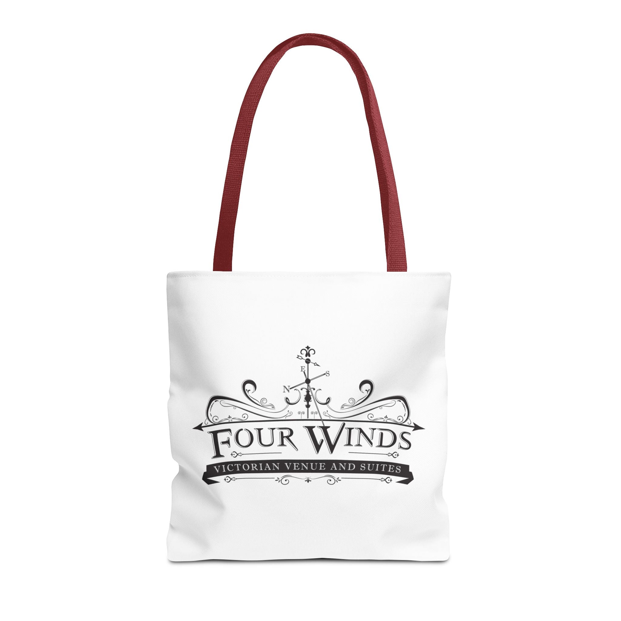 Victorian Venue Tote Bag, Stylish Eco-Friendly Tote, Four Winds Design, Perfect Gift for Events, Unique Shopping Bag, Bookstore Tote