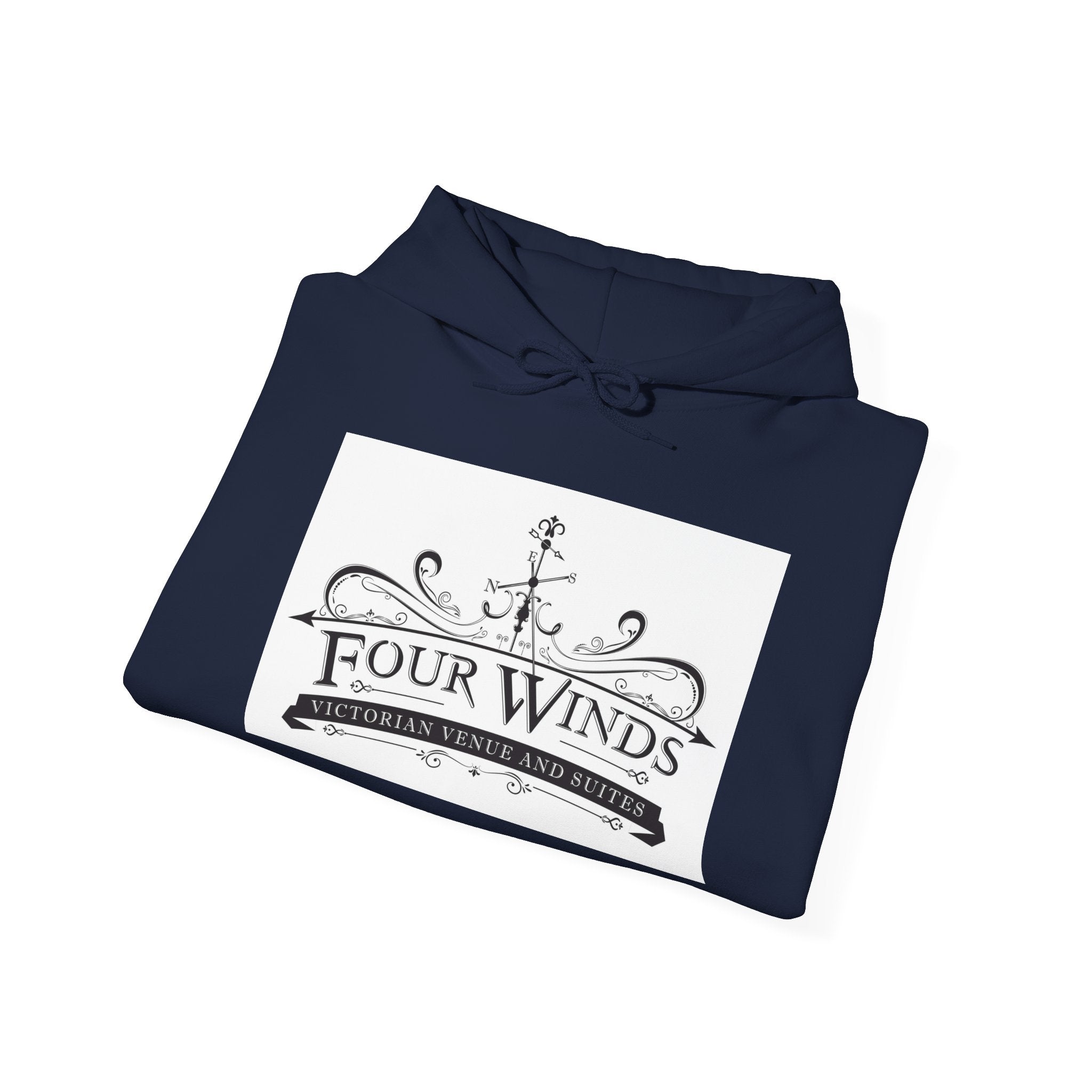 Four Winds Hooded Sweatshirt | Cozy Unisex Sweatshirt for All Seasons, Gift for Nature Lovers, Casual Wear, Travel Hoodie