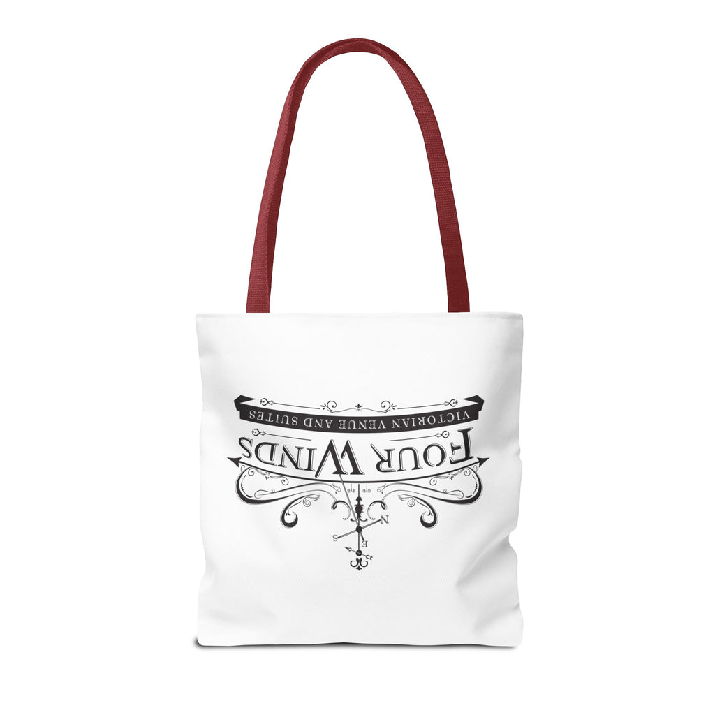 Victorian Venue Tote Bag, Stylish Eco-Friendly Tote, Four Winds Design, Perfect Gift for Events, Unique Shopping Bag, Bookstore Tote