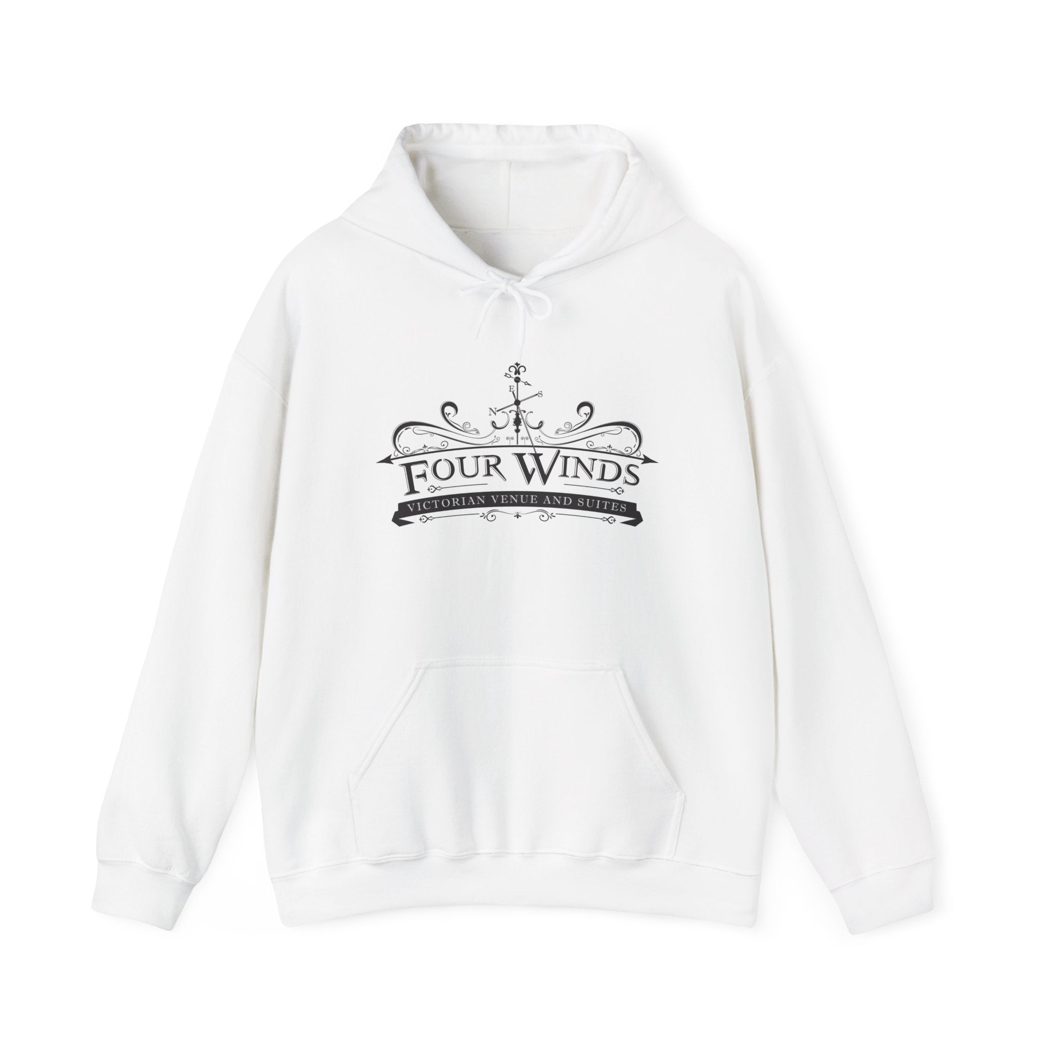 Four Winds Hooded Sweatshirt | Cozy Unisex Sweatshirt for All Seasons, Gift for Nature Lovers, Casual Wear, Travel Hoodie