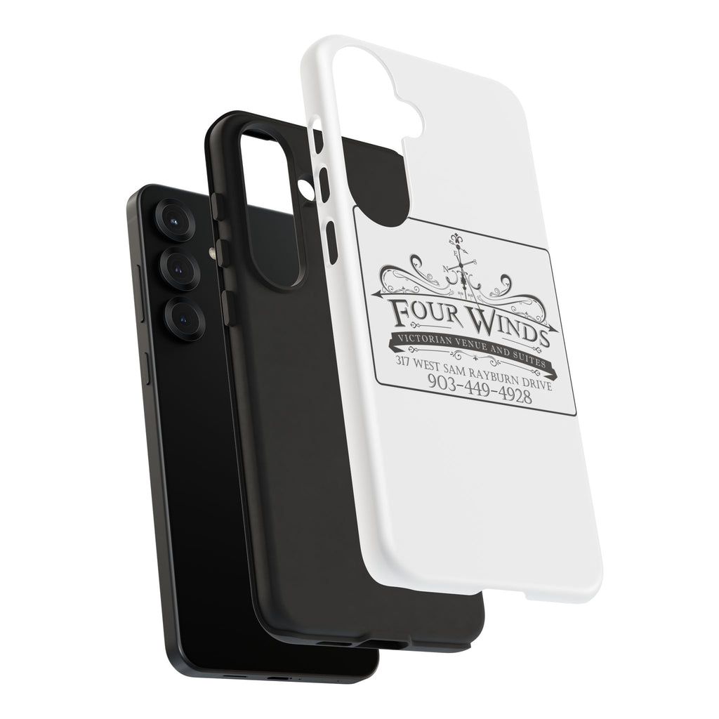Victorian Style Phone Case with Custom Logo | Tough Cases, Custom Phone Accessory, Elegant Gift, Unique Design, Personalized Tech