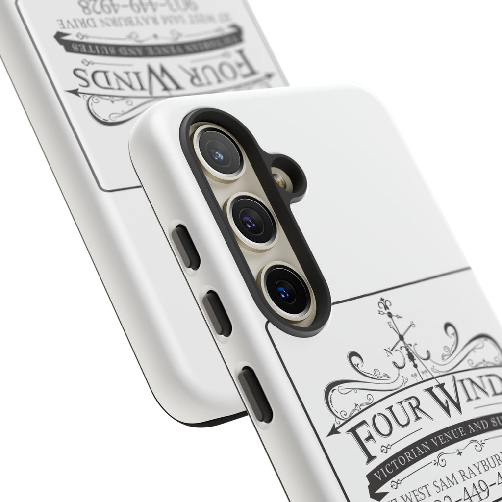 Victorian Style Phone Case with Custom Logo | Tough Cases, Custom Phone Accessory, Elegant Gift, Unique Design, Personalized Tech