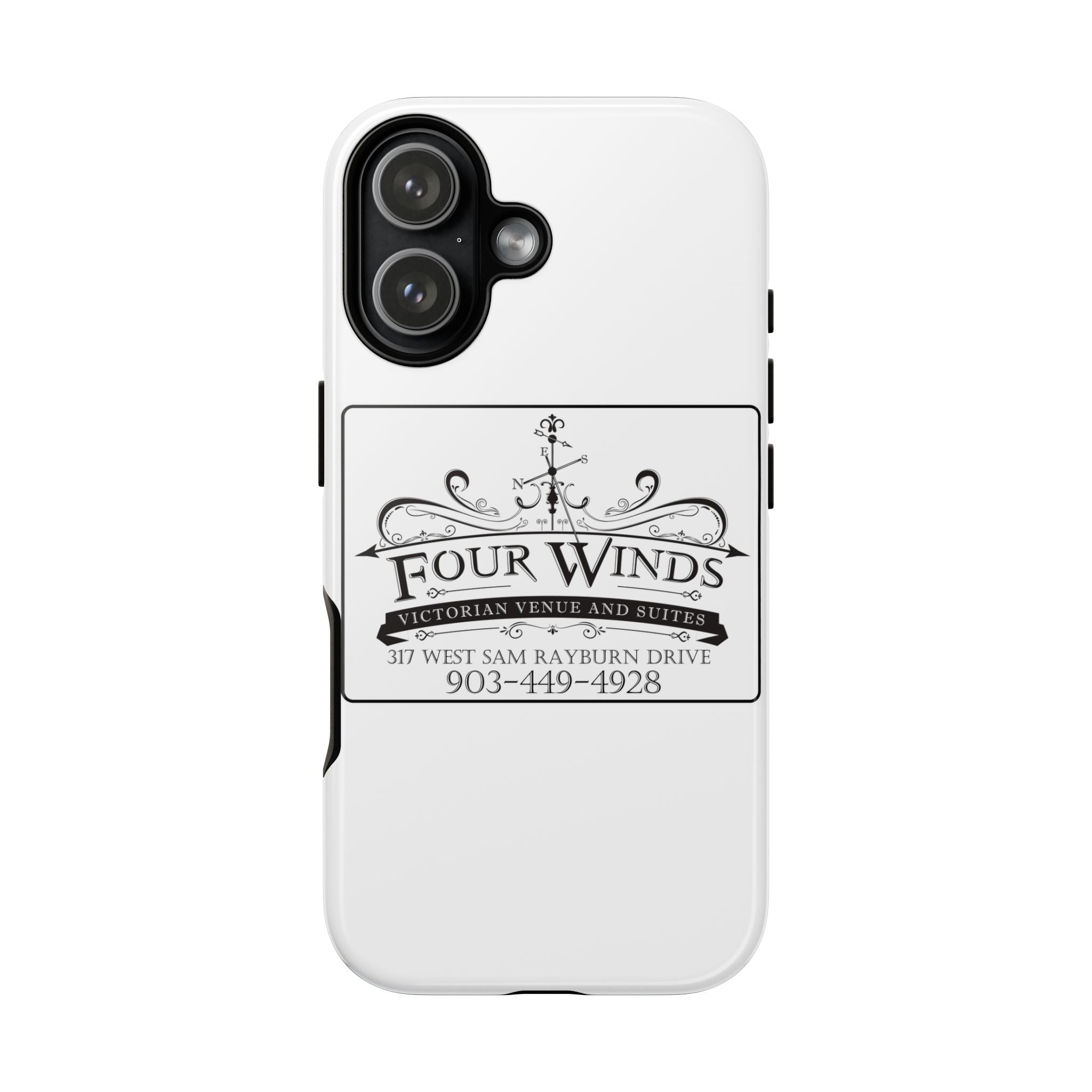 Victorian Style Phone Case with Custom Logo | Tough Cases, Custom Phone Accessory, Elegant Gift, Unique Design, Personalized Tech