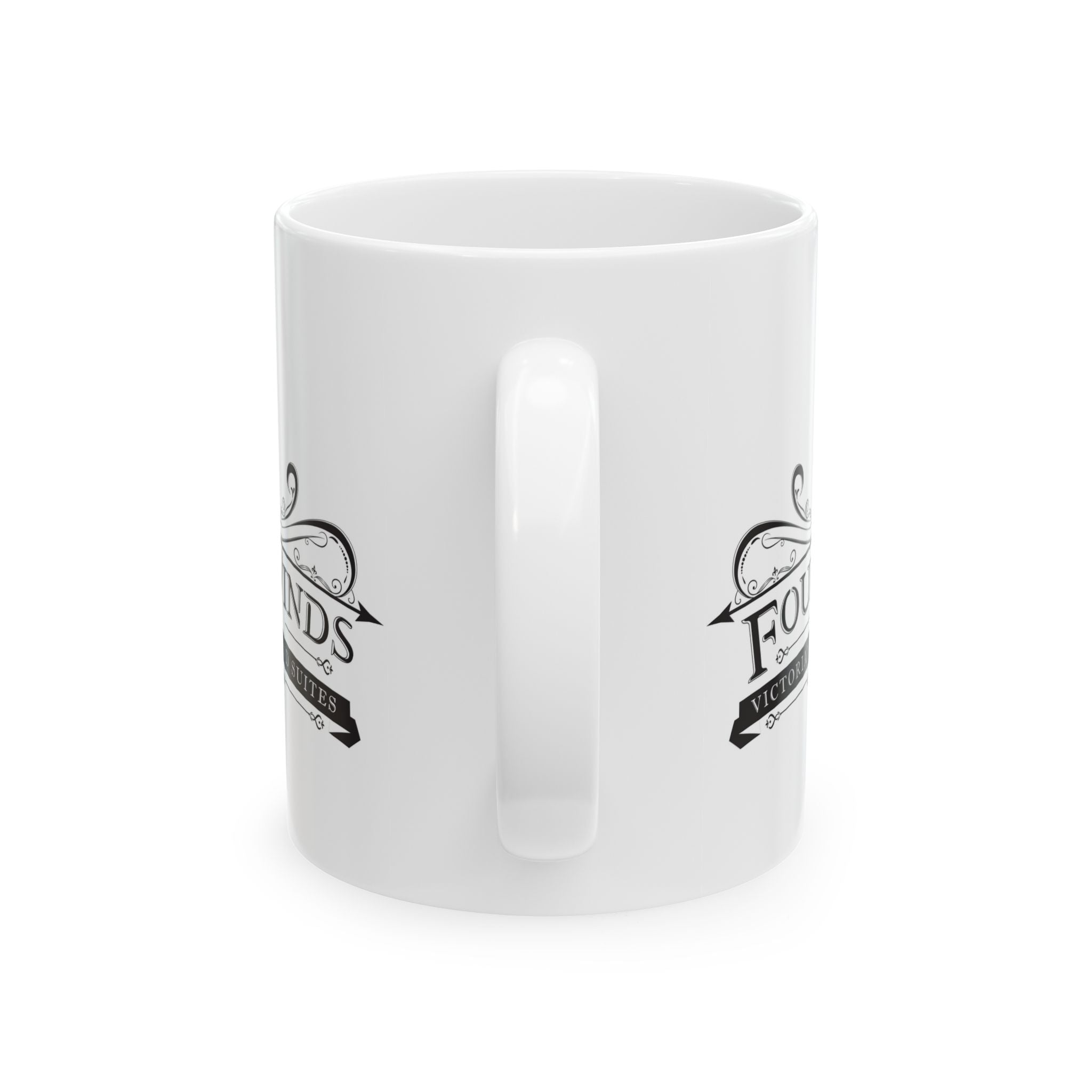 Vintage-Inspired Four Winds Ceramic Mug | Perfect Gift for Coffee Lovers, Home Baristas, and Collectors, 11oz or 15oz Sizes