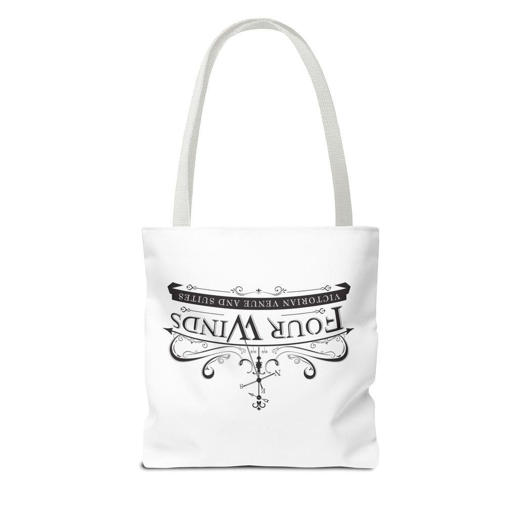 Victorian Venue Tote Bag, Stylish Eco-Friendly Tote, Four Winds Design, Perfect Gift for Events, Unique Shopping Bag, Bookstore Tote