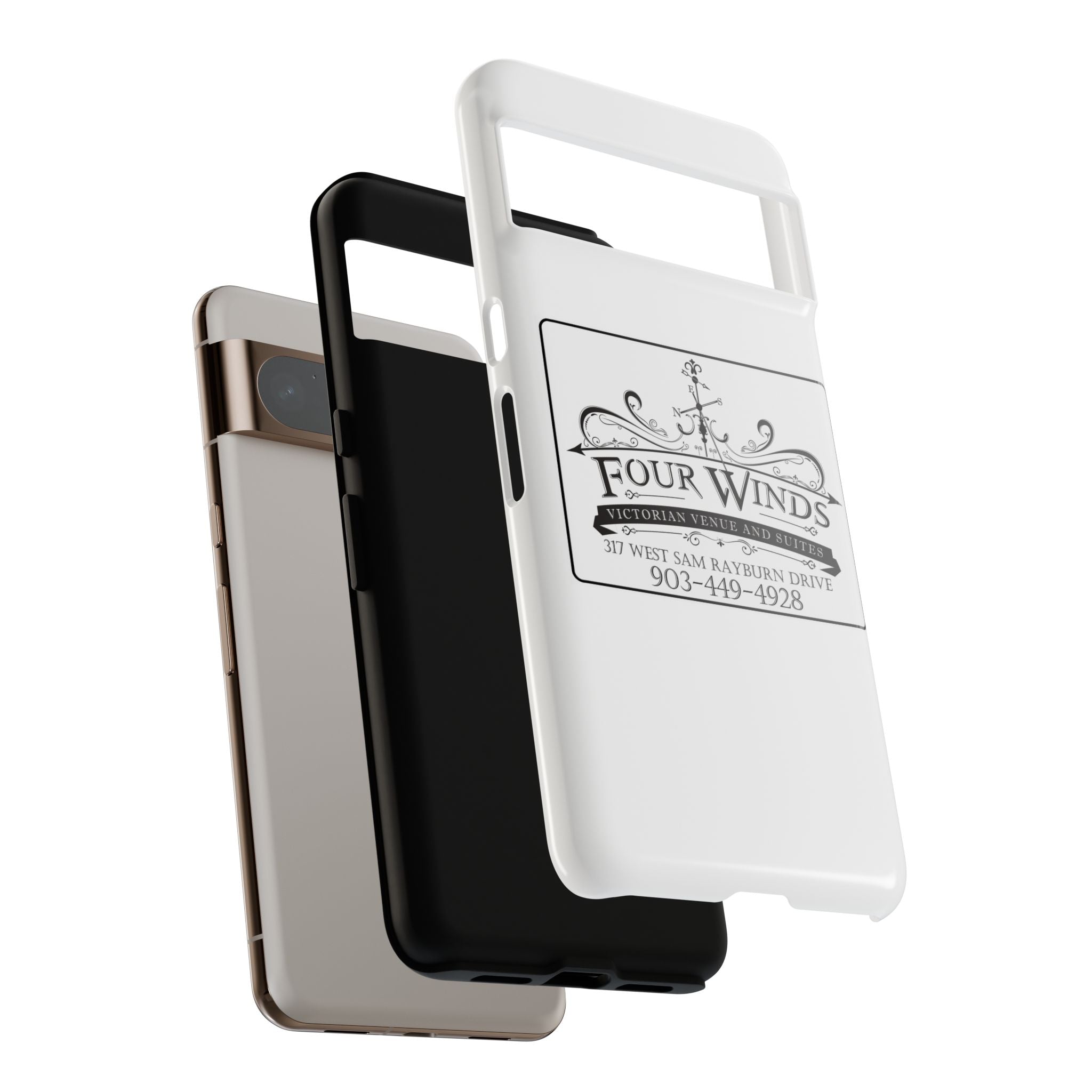 Victorian Style Phone Case with Custom Logo | Tough Cases, Custom Phone Accessory, Elegant Gift, Unique Design, Personalized Tech