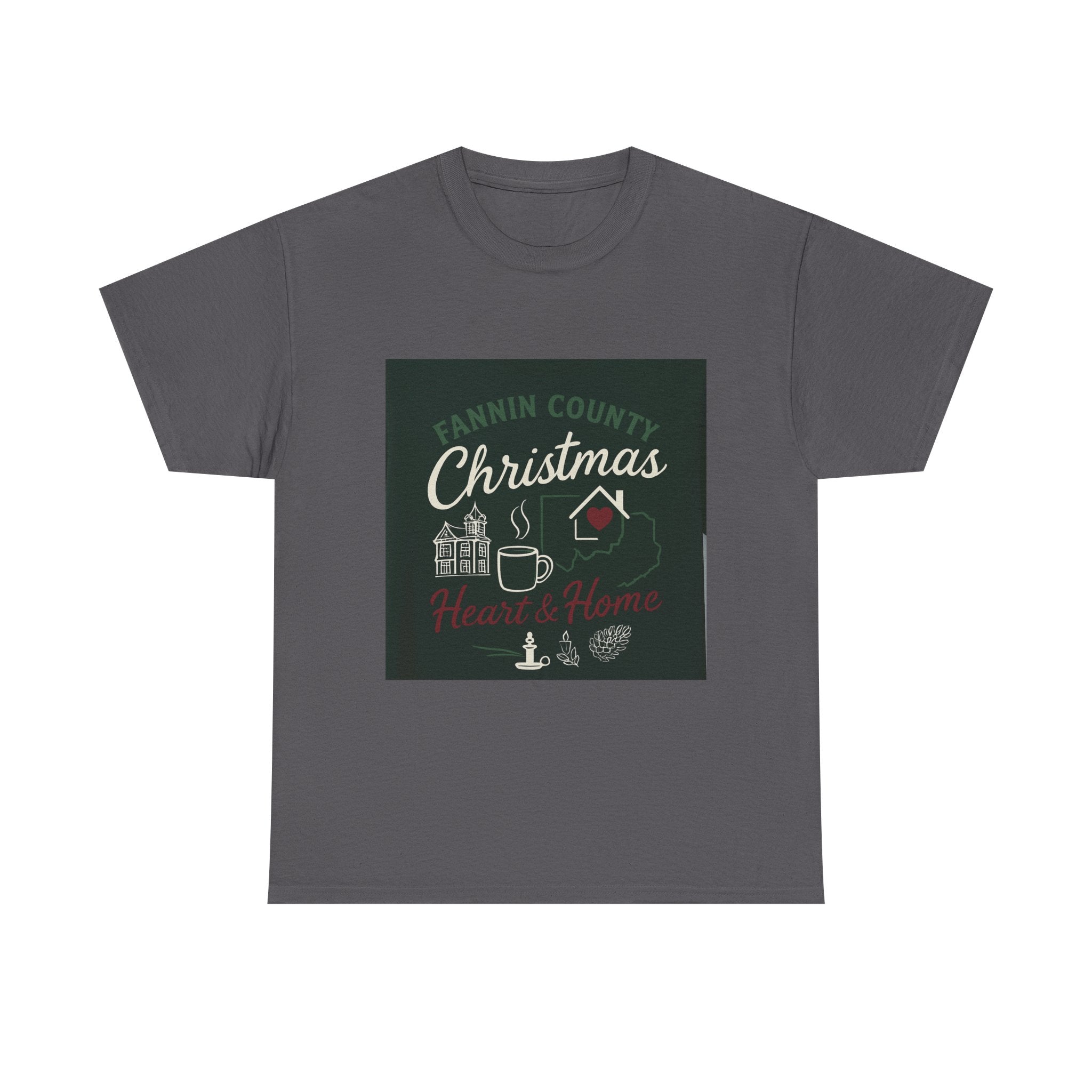 Fannin County Christmas Tee - Homely & Cozy Holiday Shirt
