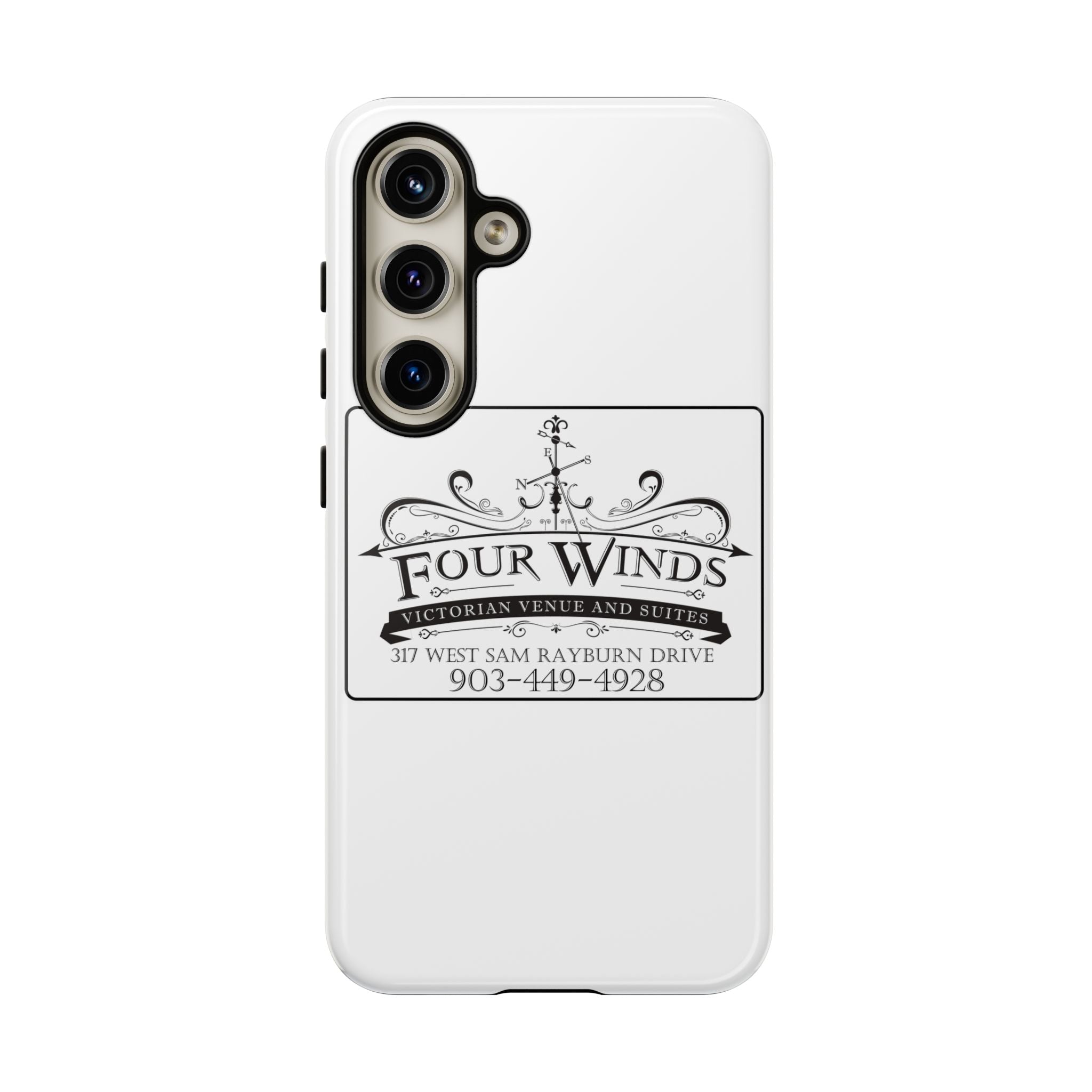 Victorian Style Phone Case with Custom Logo | Tough Cases, Custom Phone Accessory, Elegant Gift, Unique Design, Personalized Tech