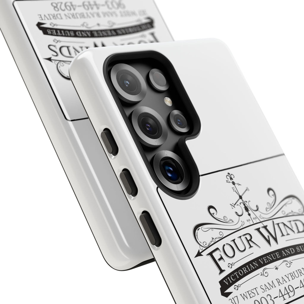 Victorian Style Phone Case with Custom Logo | Tough Cases, Custom Phone Accessory, Elegant Gift, Unique Design, Personalized Tech