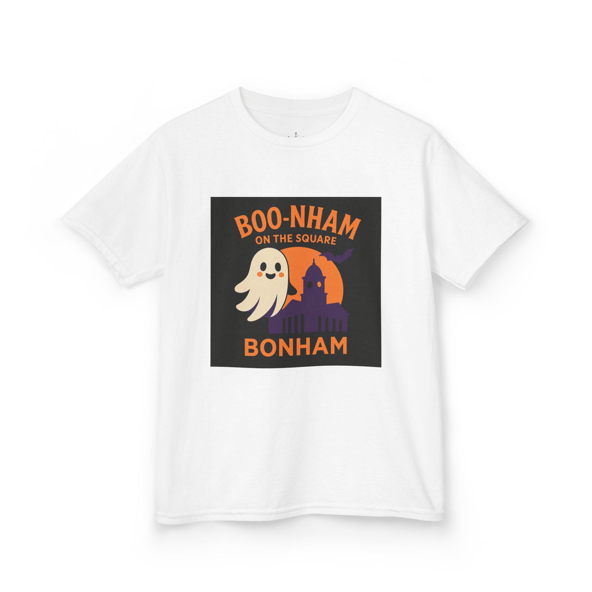 Boo-Nham Halloween Kids Tee, Fun Fall Shirt, Spooky Ghost Tee, Halloween Costume Top, Kids Halloween Apparel