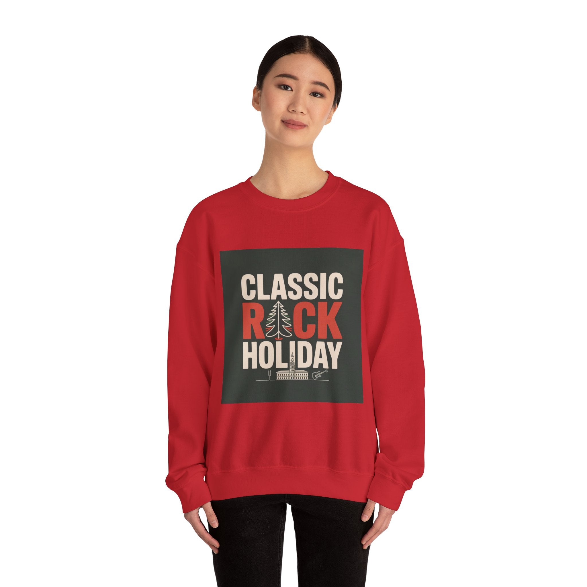 Classic Rock Holiday Unisex Crewneck Sweatshirt