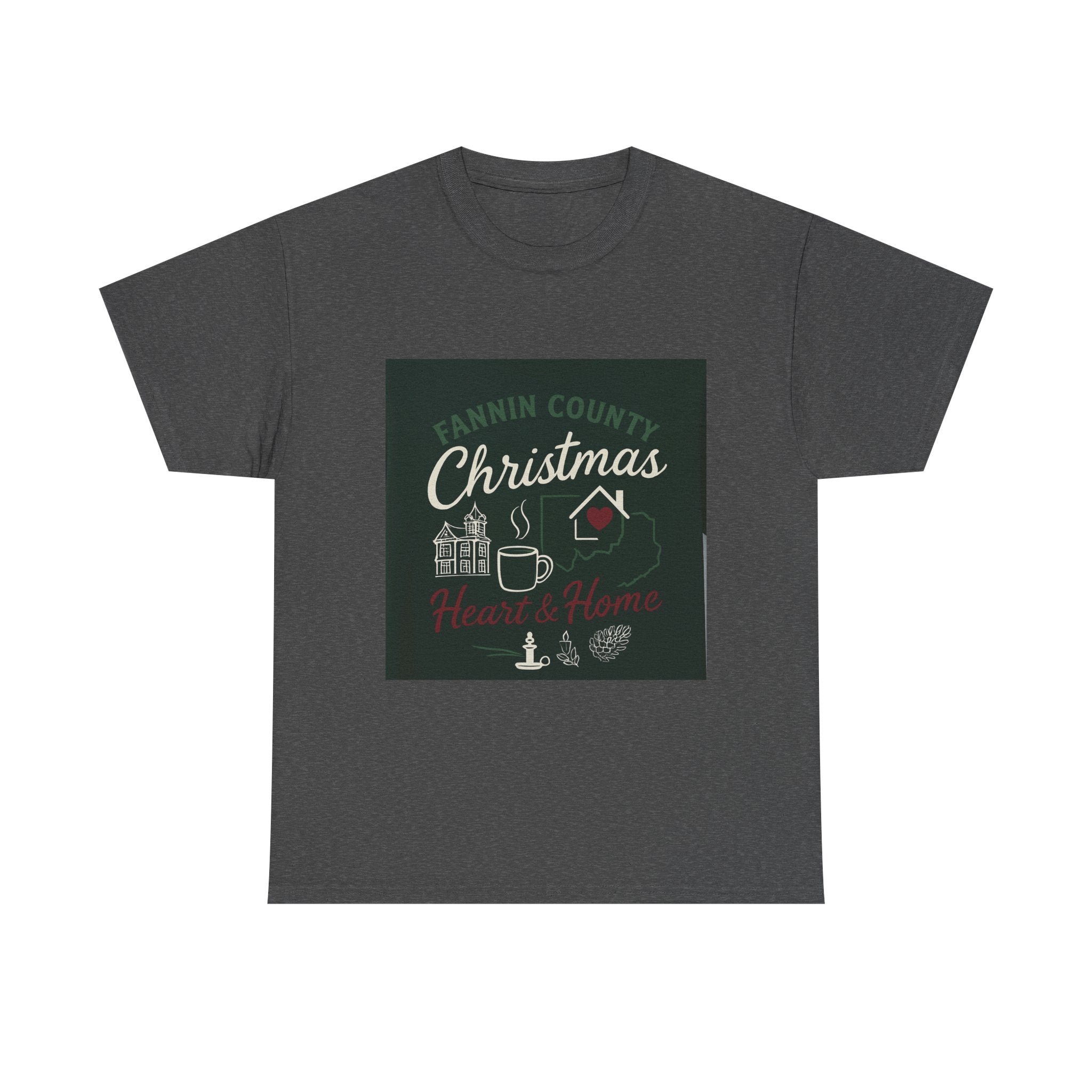 Fannin County Christmas Tee - Homely & Cozy Holiday Shirt