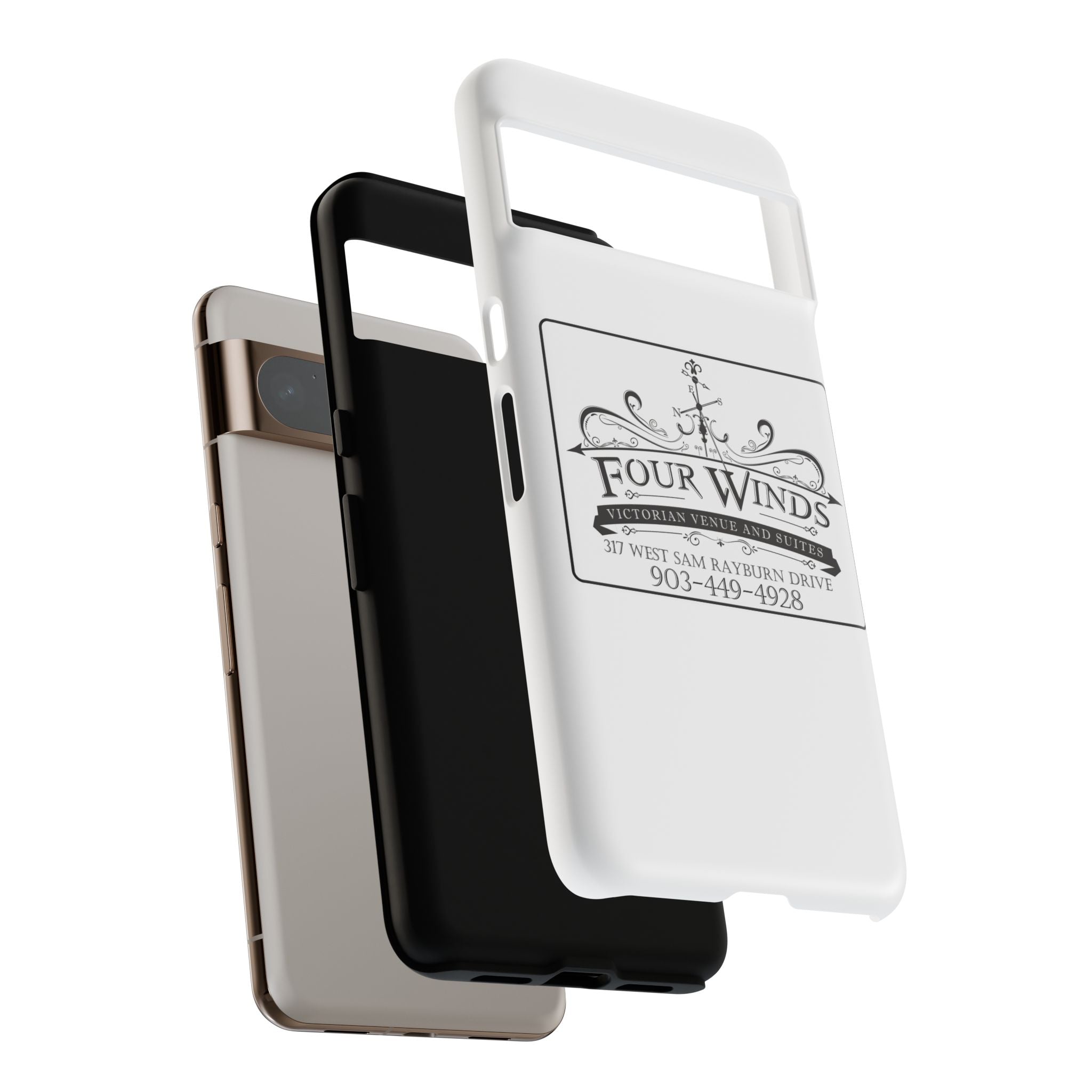 Victorian Style Phone Case with Custom Logo | Tough Cases, Custom Phone Accessory, Elegant Gift, Unique Design, Personalized Tech