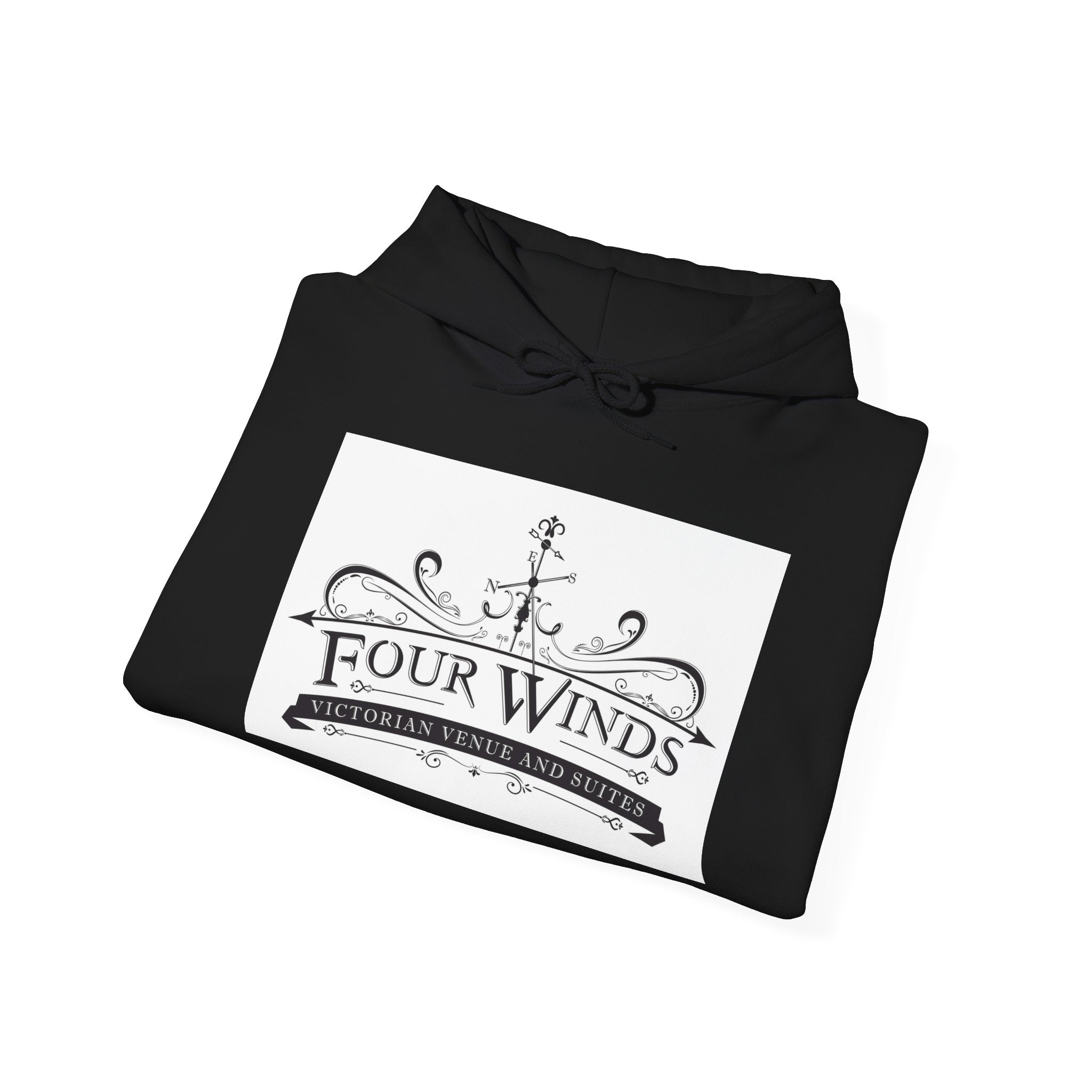 Four Winds Hooded Sweatshirt | Cozy Unisex Sweatshirt for All Seasons, Gift for Nature Lovers, Casual Wear, Travel Hoodie
