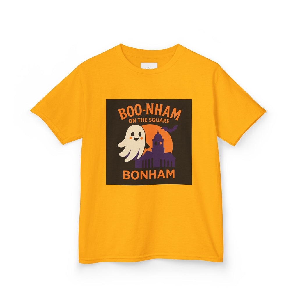 Boo-Nham Halloween Kids Tee, Fun Fall Shirt, Spooky Ghost Tee, Halloween Costume Top, Kids Halloween Apparel