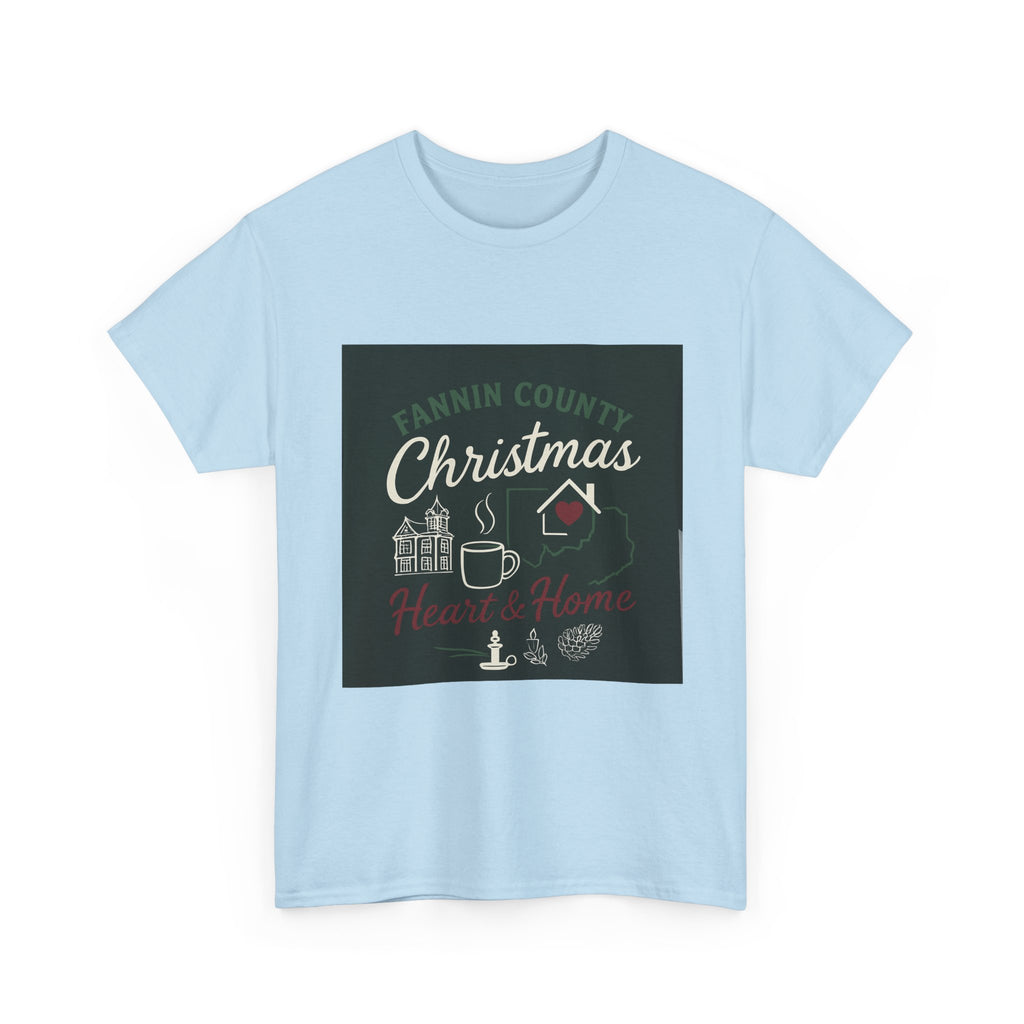 Fannin County Christmas Tee - Homely & Cozy Holiday Shirt