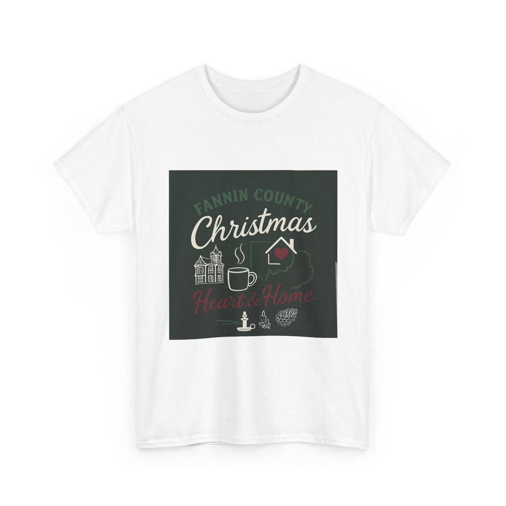 Fannin County Christmas Tee - Homely & Cozy Holiday Shirt
