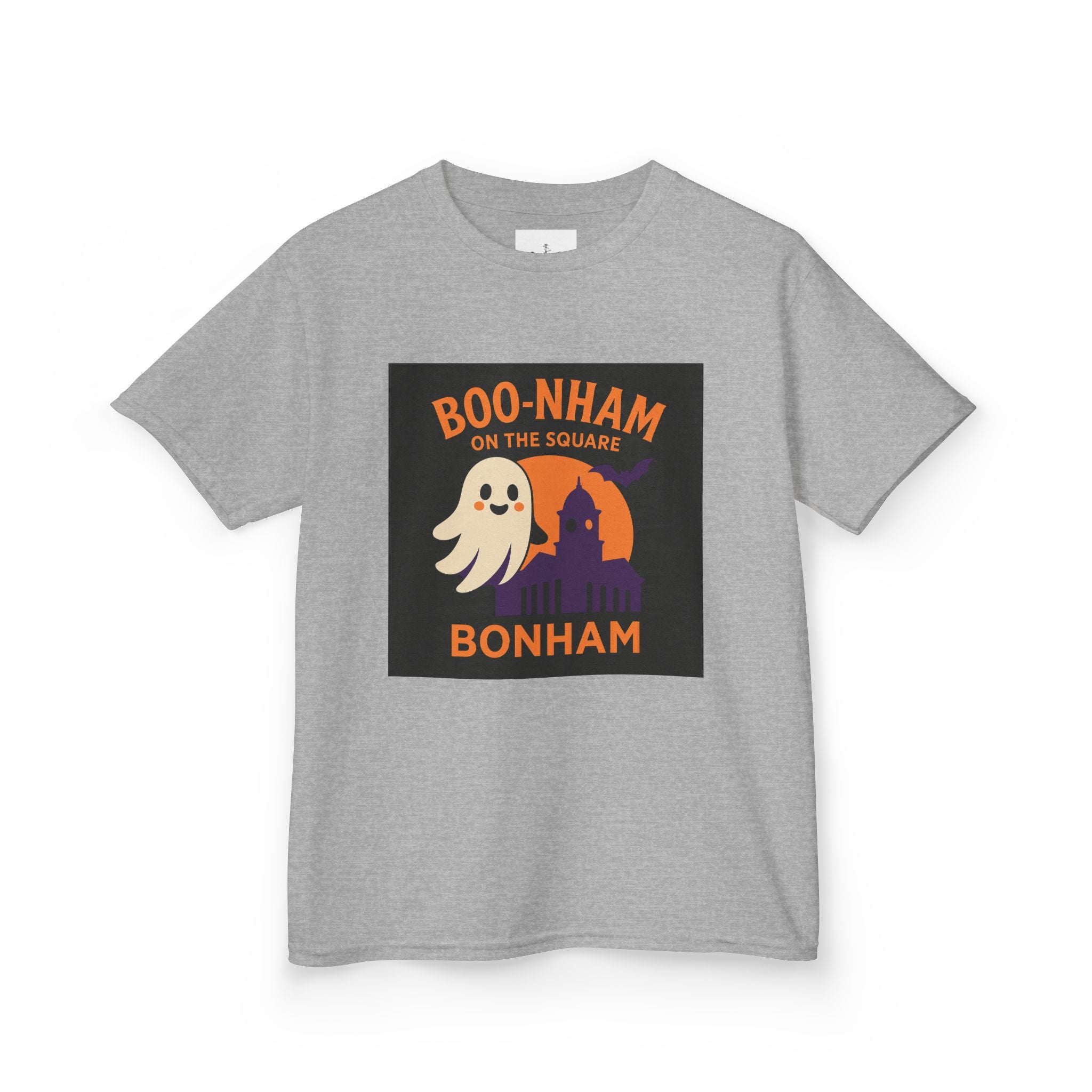 Boo-Nham Halloween Kids Tee, Fun Fall Shirt, Spooky Ghost Tee, Halloween Costume Top, Kids Halloween Apparel