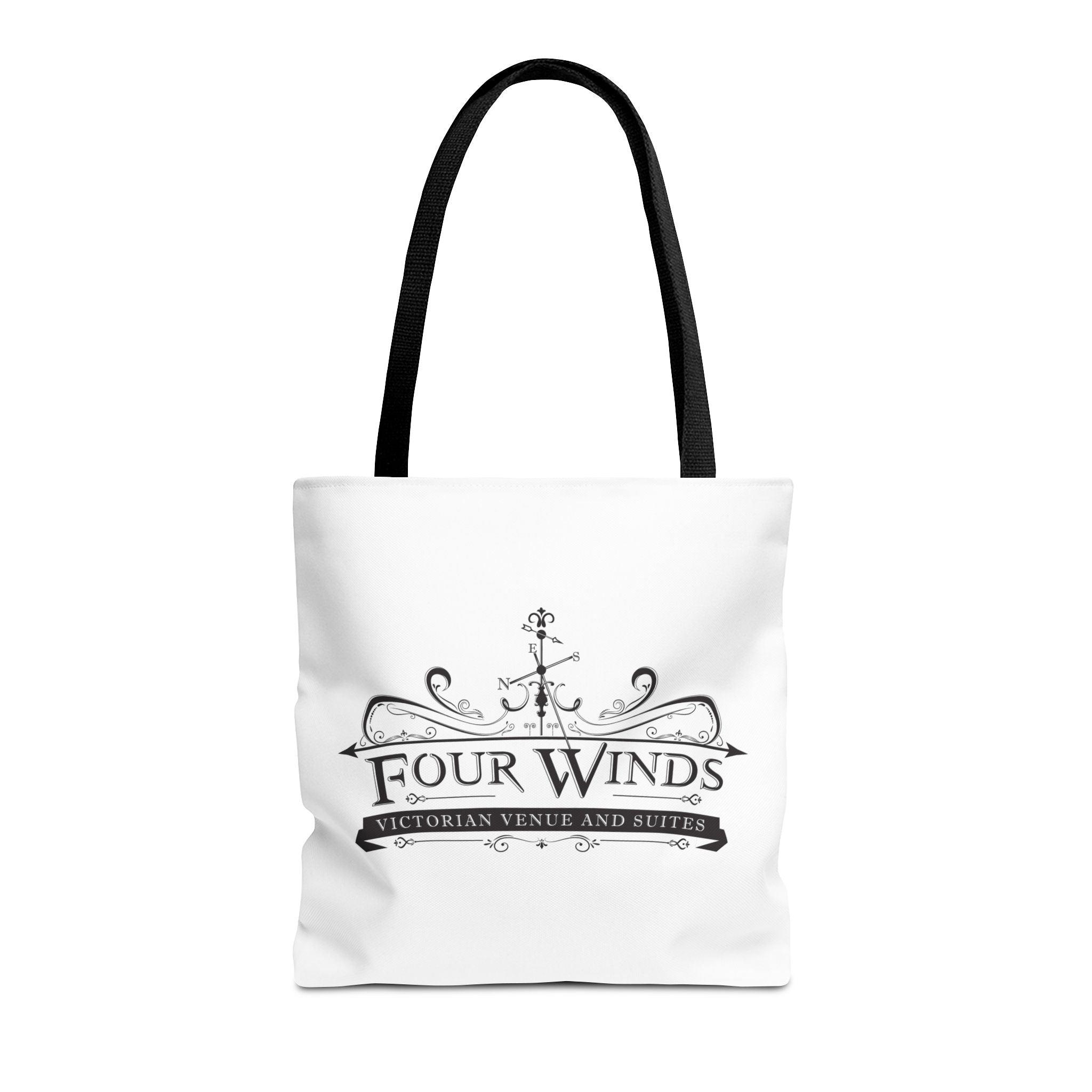 Victorian Venue Tote Bag, Stylish Eco-Friendly Tote, Four Winds Design, Perfect Gift for Events, Unique Shopping Bag, Bookstore Tote