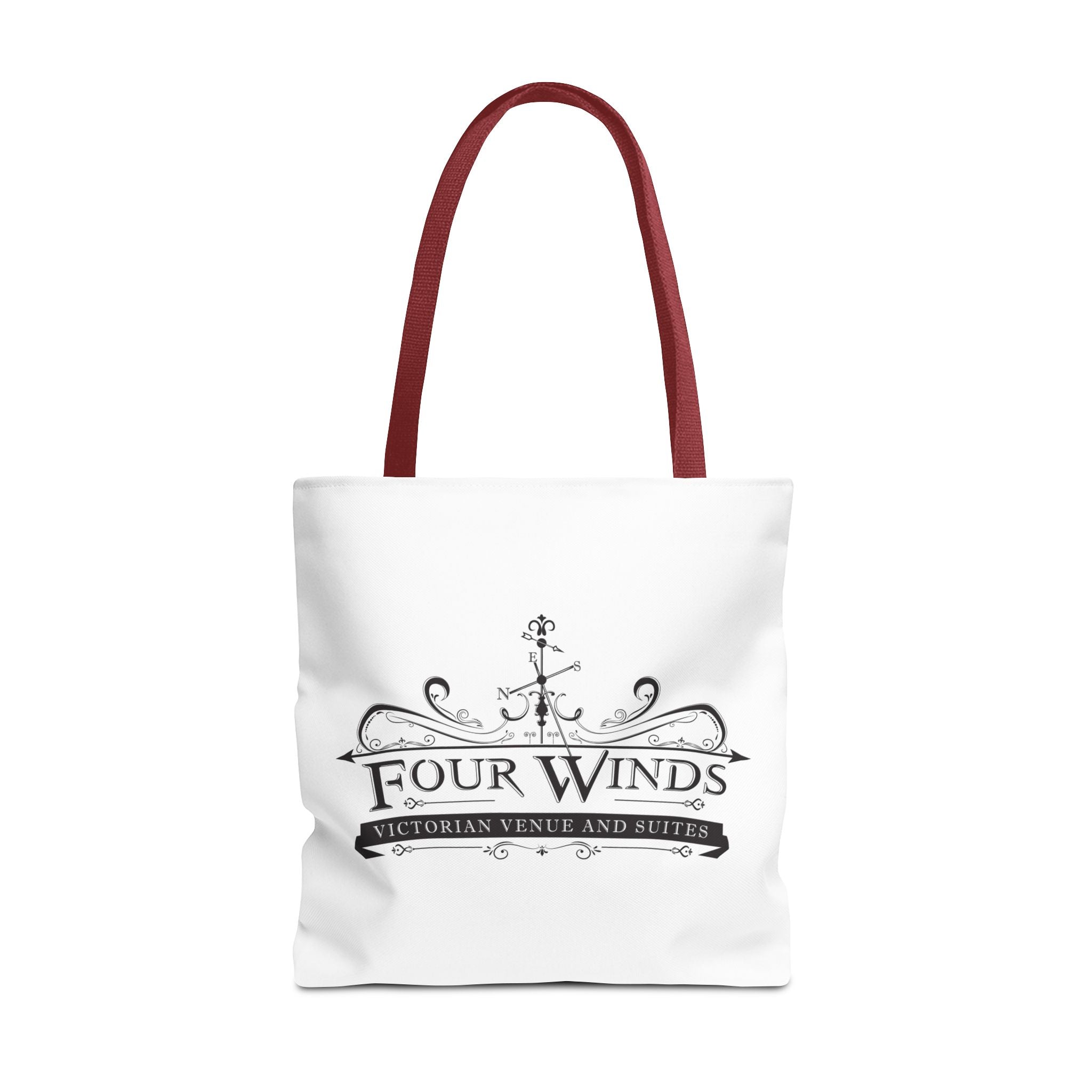 Victorian Venue Tote Bag, Stylish Eco-Friendly Tote, Four Winds Design, Perfect Gift for Events, Unique Shopping Bag, Bookstore Tote