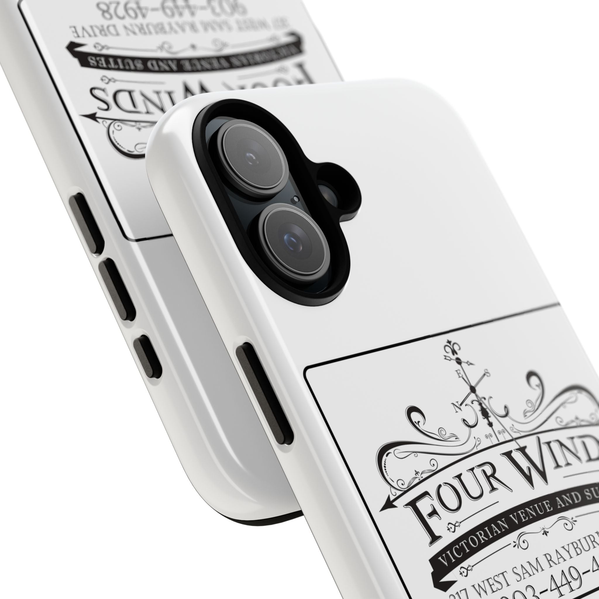 Victorian Style Phone Case with Custom Logo | Tough Cases, Custom Phone Accessory, Elegant Gift, Unique Design, Personalized Tech
