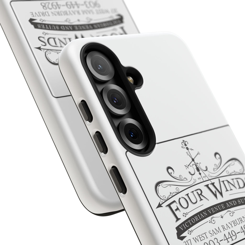 Victorian Style Phone Case with Custom Logo | Tough Cases, Custom Phone Accessory, Elegant Gift, Unique Design, Personalized Tech
