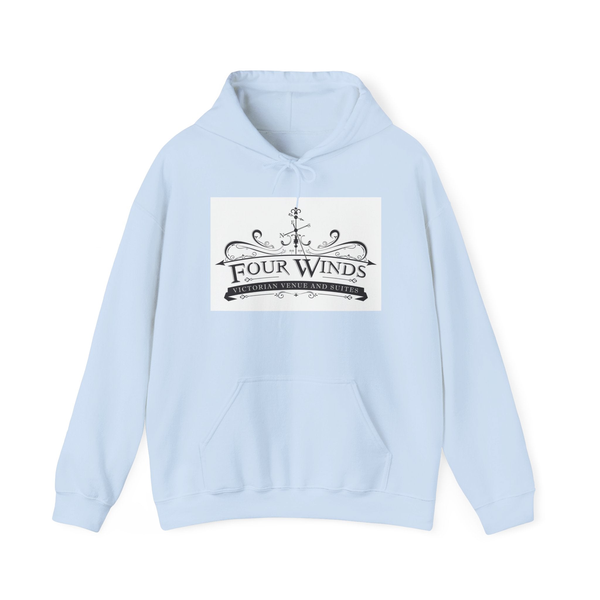 Four Winds Hooded Sweatshirt | Cozy Unisex Sweatshirt for All Seasons, Gift for Nature Lovers, Casual Wear, Travel Hoodie