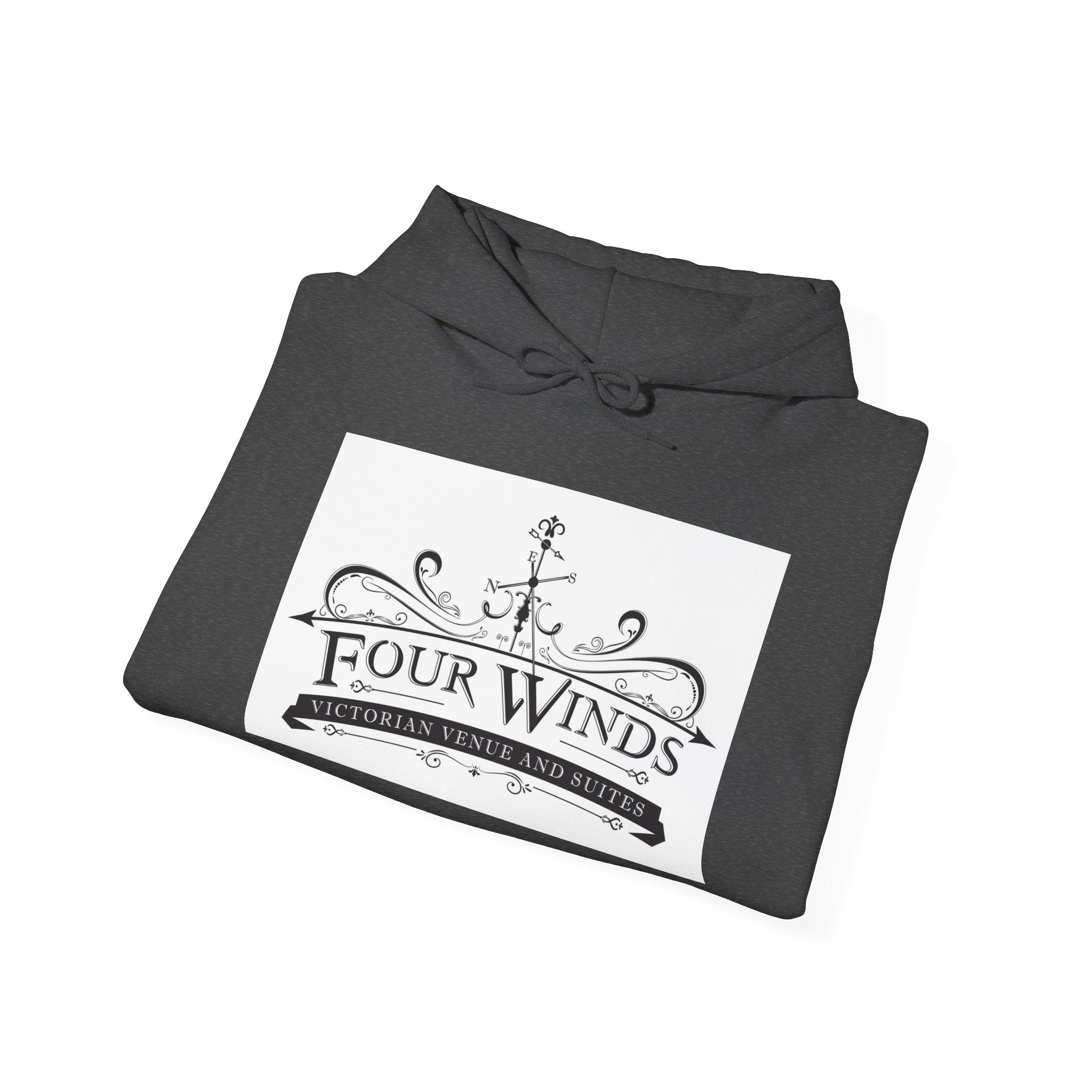 Four Winds Hooded Sweatshirt | Cozy Unisex Sweatshirt for All Seasons, Gift for Nature Lovers, Casual Wear, Travel Hoodie
