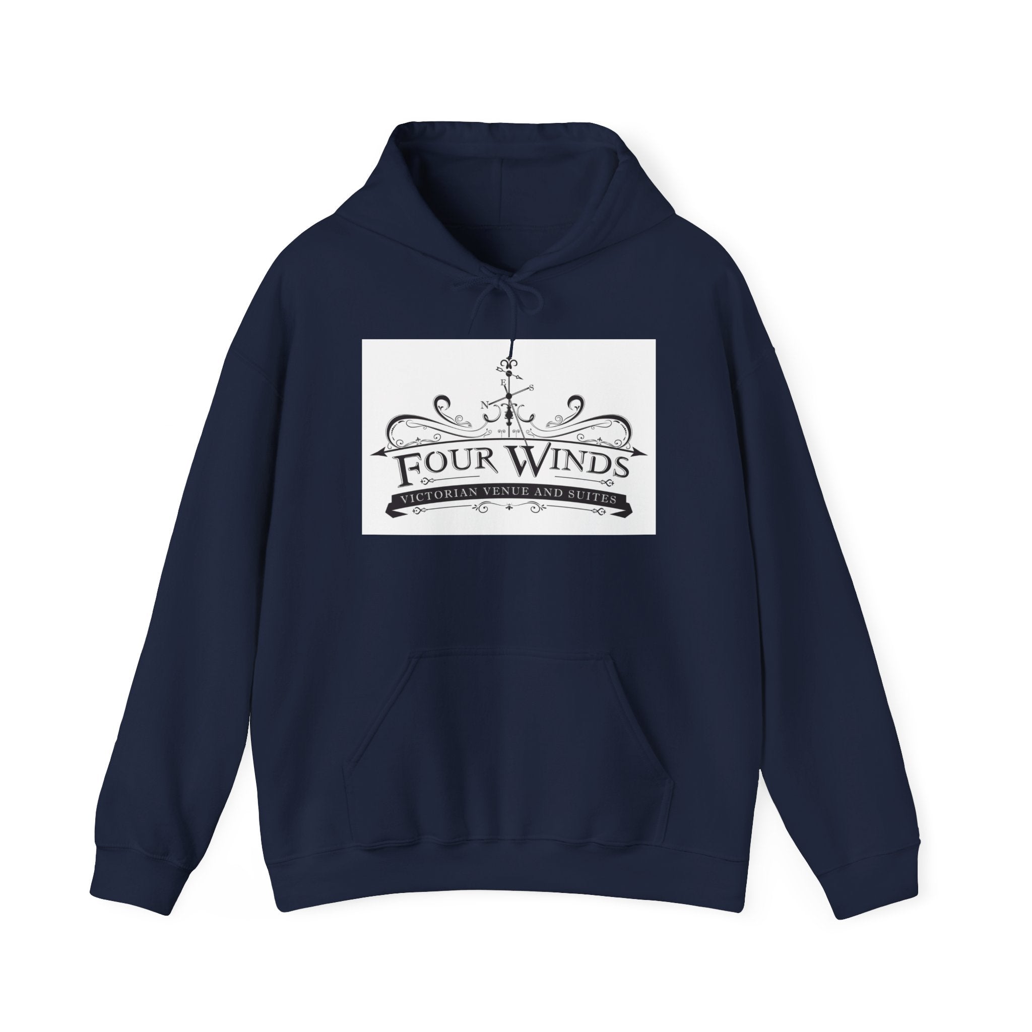 Four Winds Hooded Sweatshirt | Cozy Unisex Sweatshirt for All Seasons, Gift for Nature Lovers, Casual Wear, Travel Hoodie