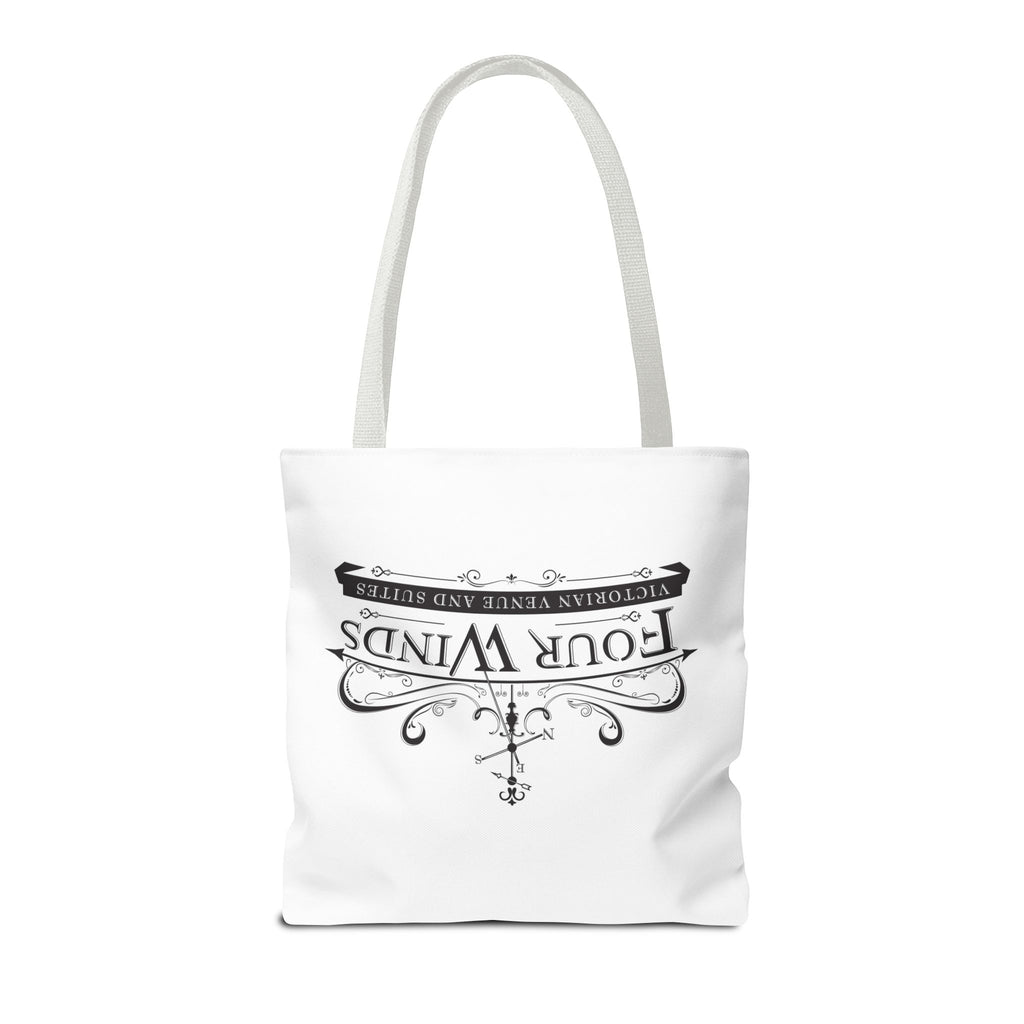 Victorian Venue Tote Bag, Stylish Eco-Friendly Tote, Four Winds Design, Perfect Gift for Events, Unique Shopping Bag, Bookstore Tote