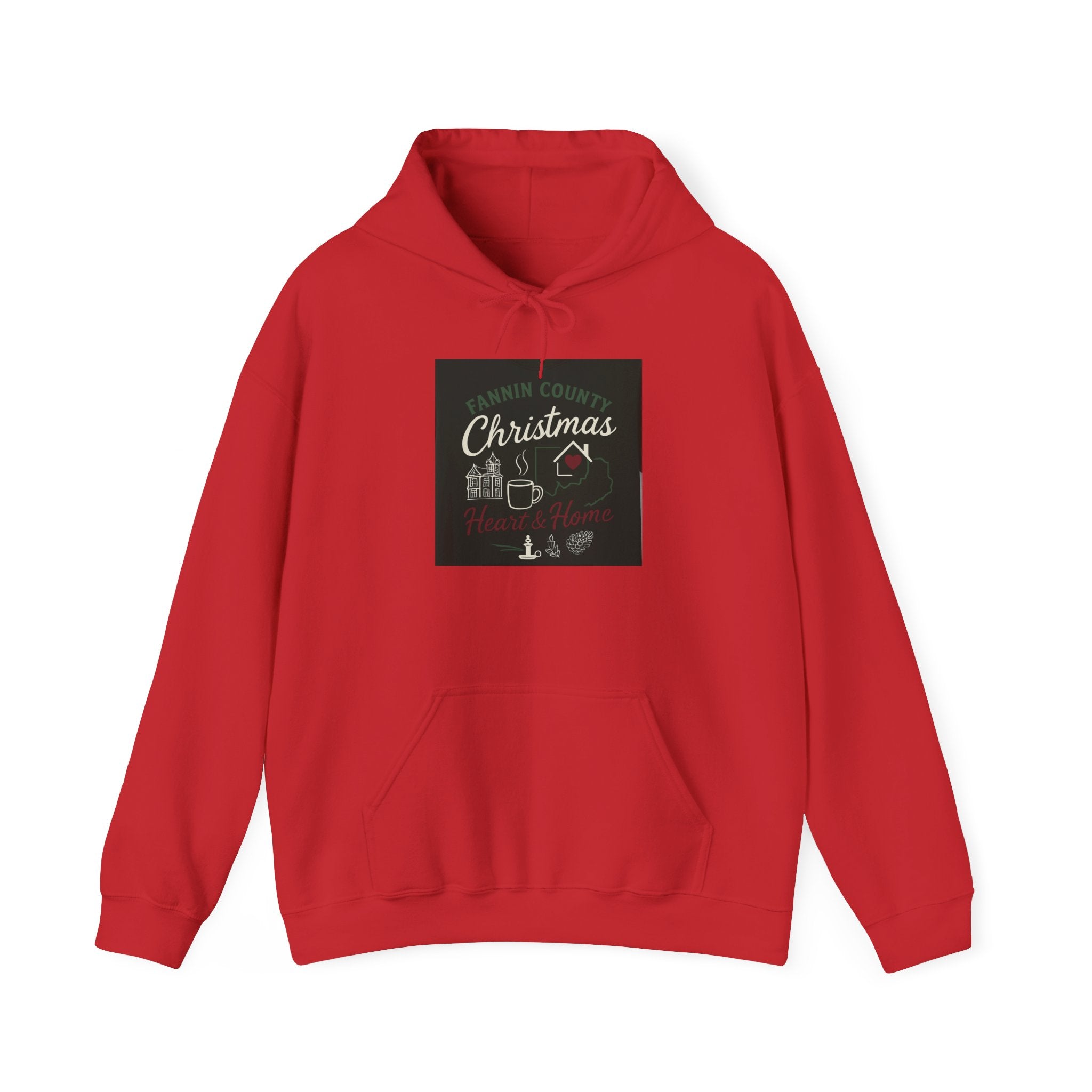 Cozy Christmas Hoodie - Festive Unisex Heavy Blend Sweatshirt