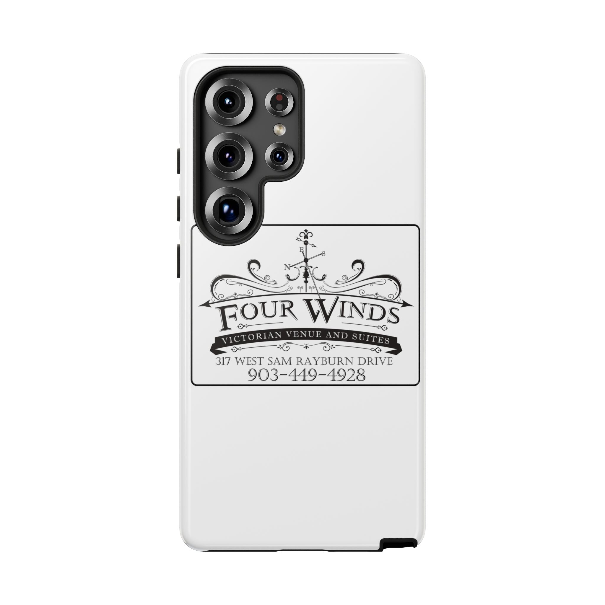 Victorian Style Phone Case with Custom Logo | Tough Cases, Custom Phone Accessory, Elegant Gift, Unique Design, Personalized Tech