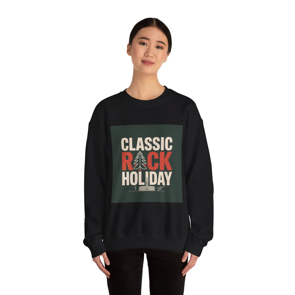 Classic Rock Holiday Unisex Crewneck Sweatshirt