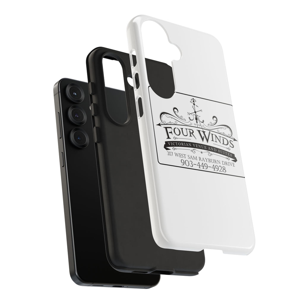 Victorian Style Phone Case with Custom Logo | Tough Cases, Custom Phone Accessory, Elegant Gift, Unique Design, Personalized Tech