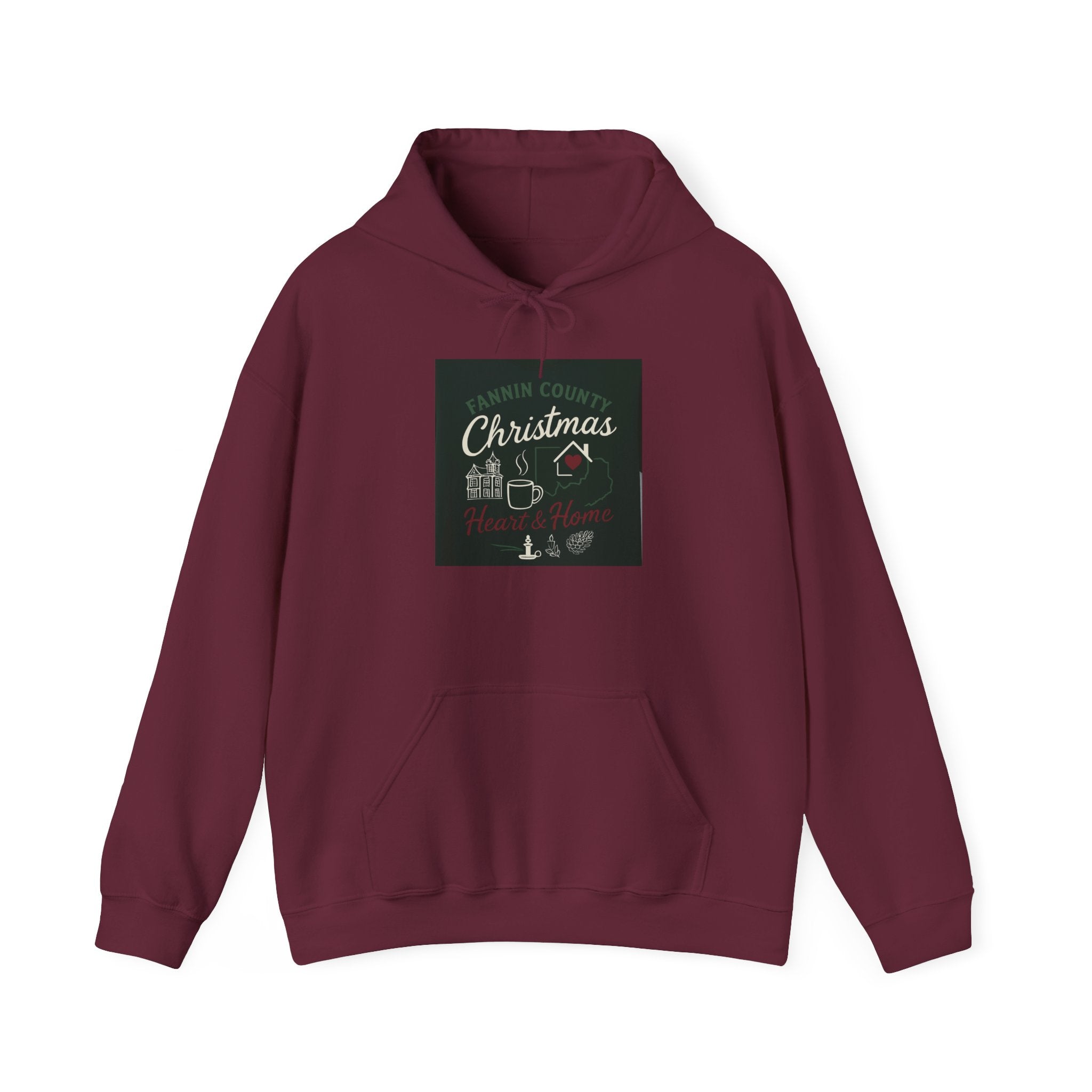 Cozy Christmas Hoodie - Festive Unisex Heavy Blend Sweatshirt