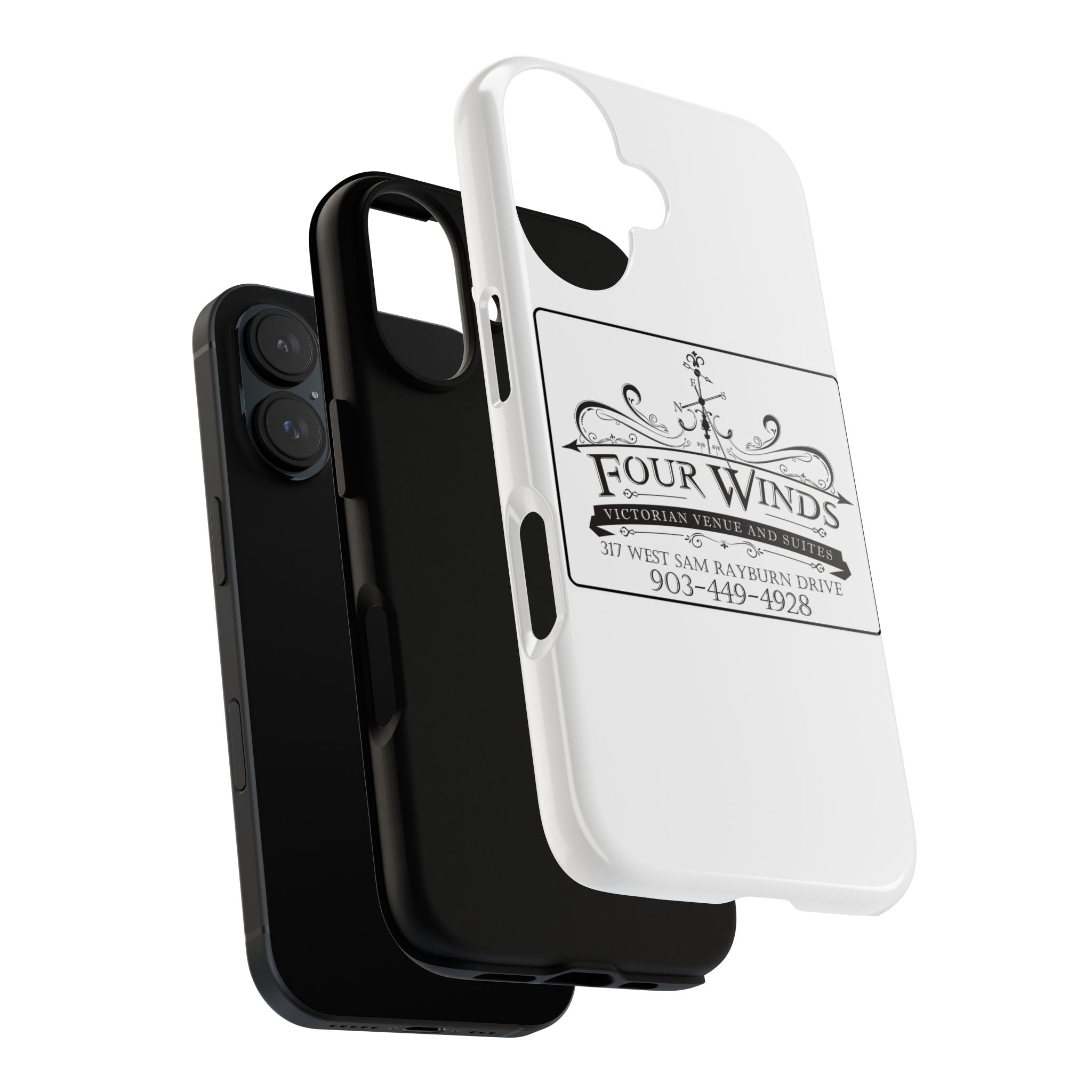 Victorian Style Phone Case with Custom Logo | Tough Cases, Custom Phone Accessory, Elegant Gift, Unique Design, Personalized Tech